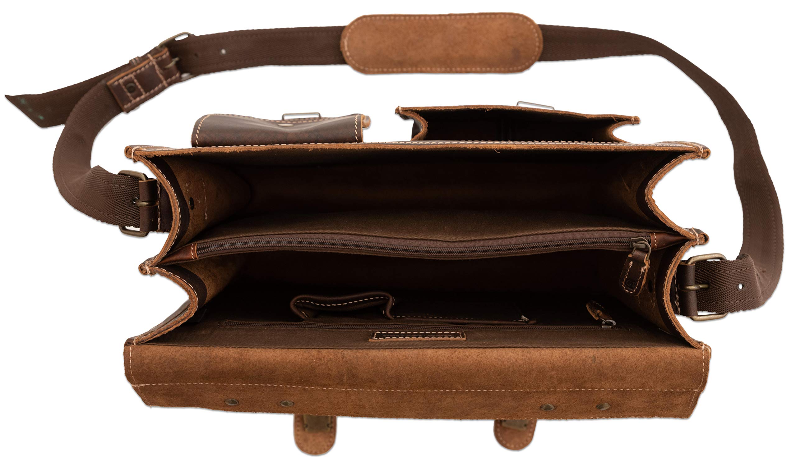 Greenburry Aktentasche Leder 39 cm
