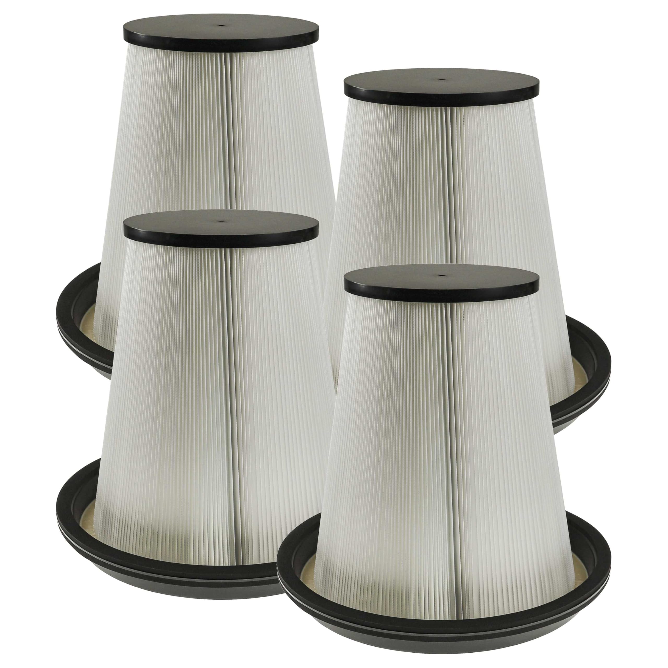 vhbw 4x Prefiltro compatible con Pullman Ermator S26 aspiradora