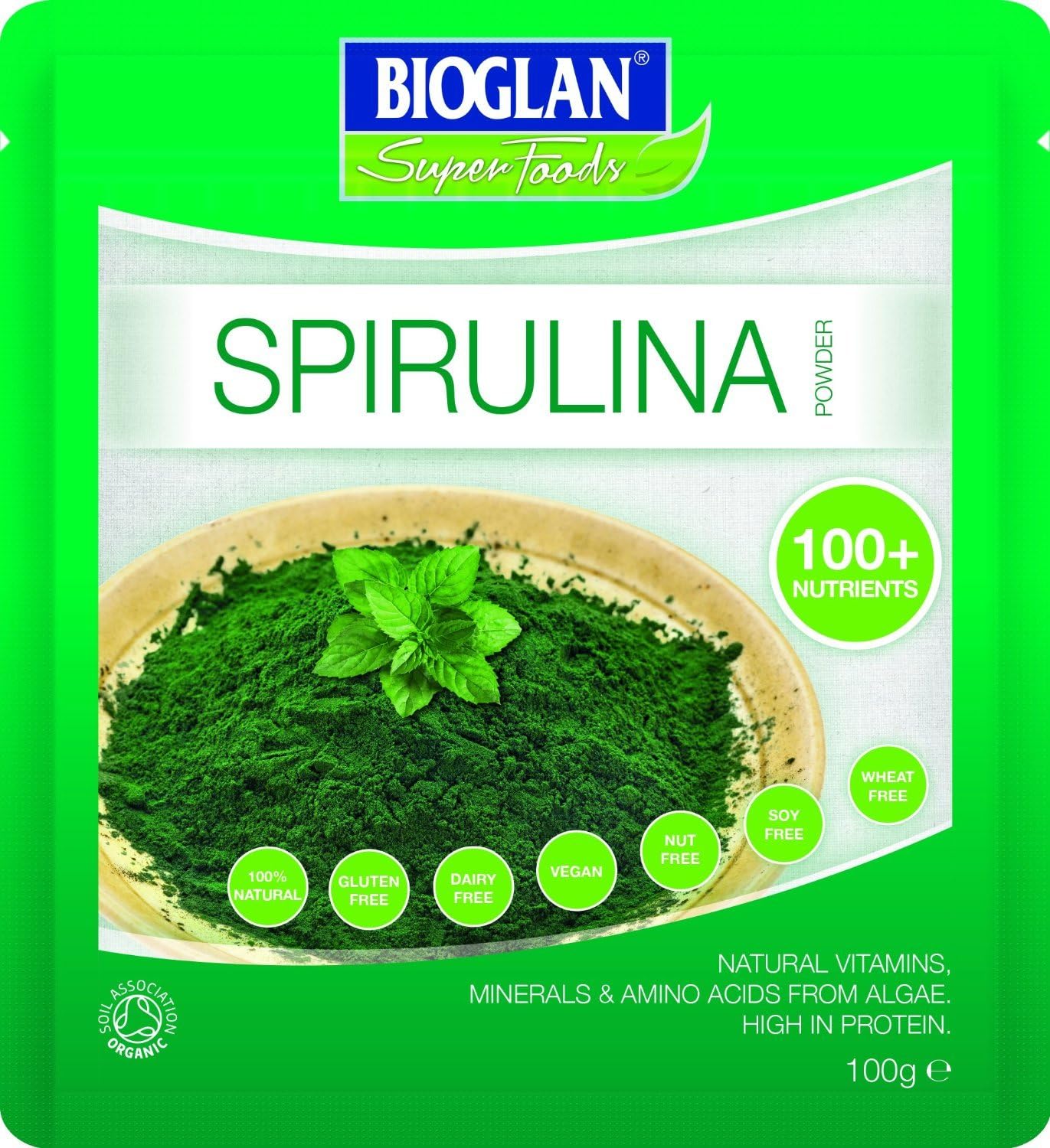 Bioglan Superfoods Spirulina 100g Amazon.ca Everything Else