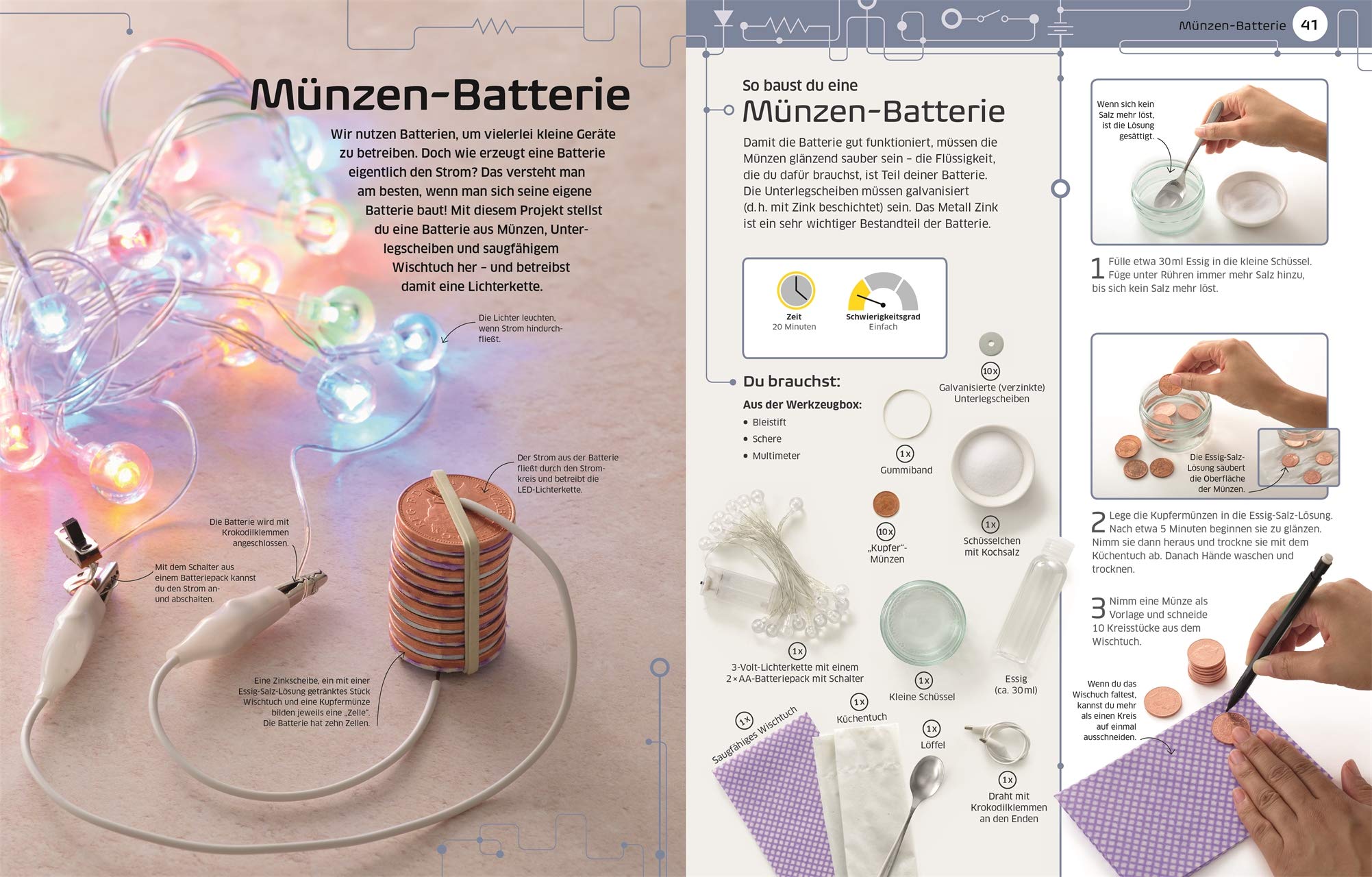 Die Erfinder-Werkstatt: Tolle Projekte aus Schaltkreisen und Leuchtdioden