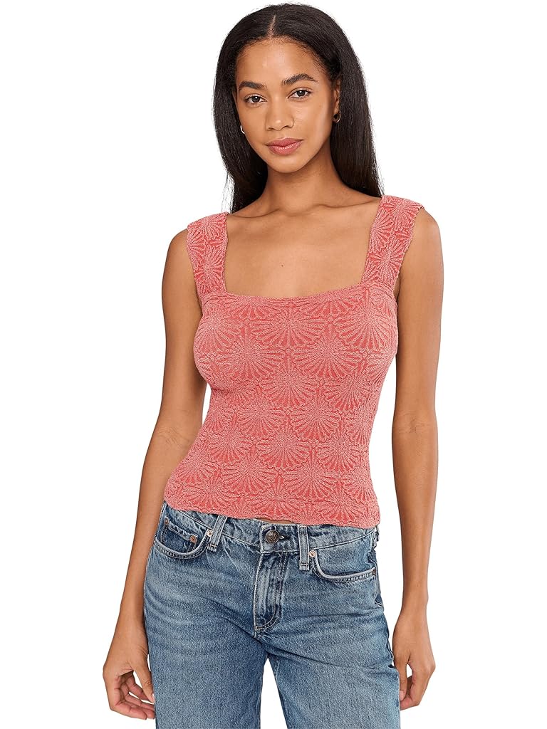 Pink Free People Love Letter Cami