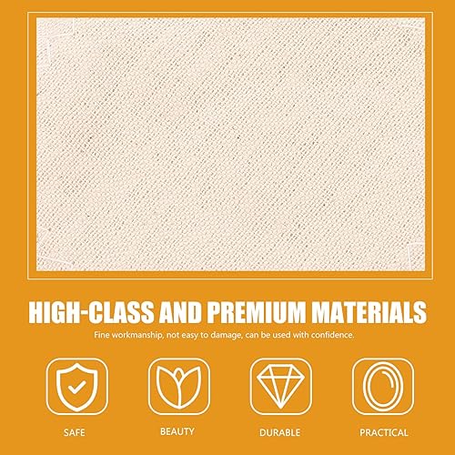 Miniatura 5 de Hemoton 20 piezas de filtro de café de algodón filtro de café filtros de café 4 sifón filtro de café sifón de tela de reemplazo de tela de filtro
