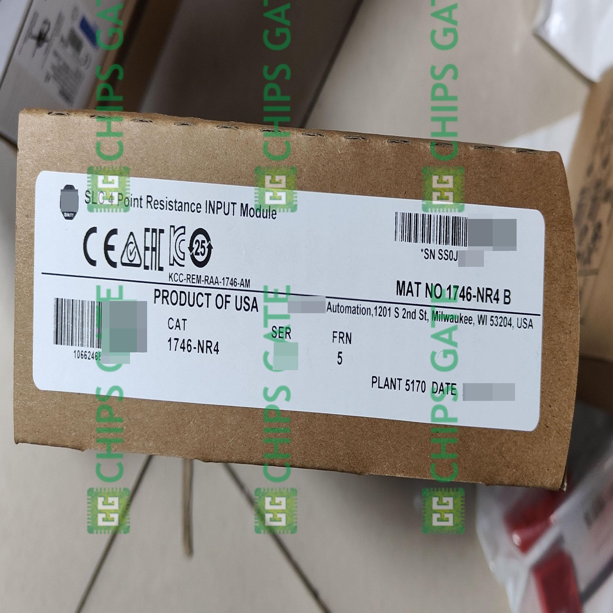 New 1746-NR4 SLC500 4 Point Resistance Input Module New Factory Sealed