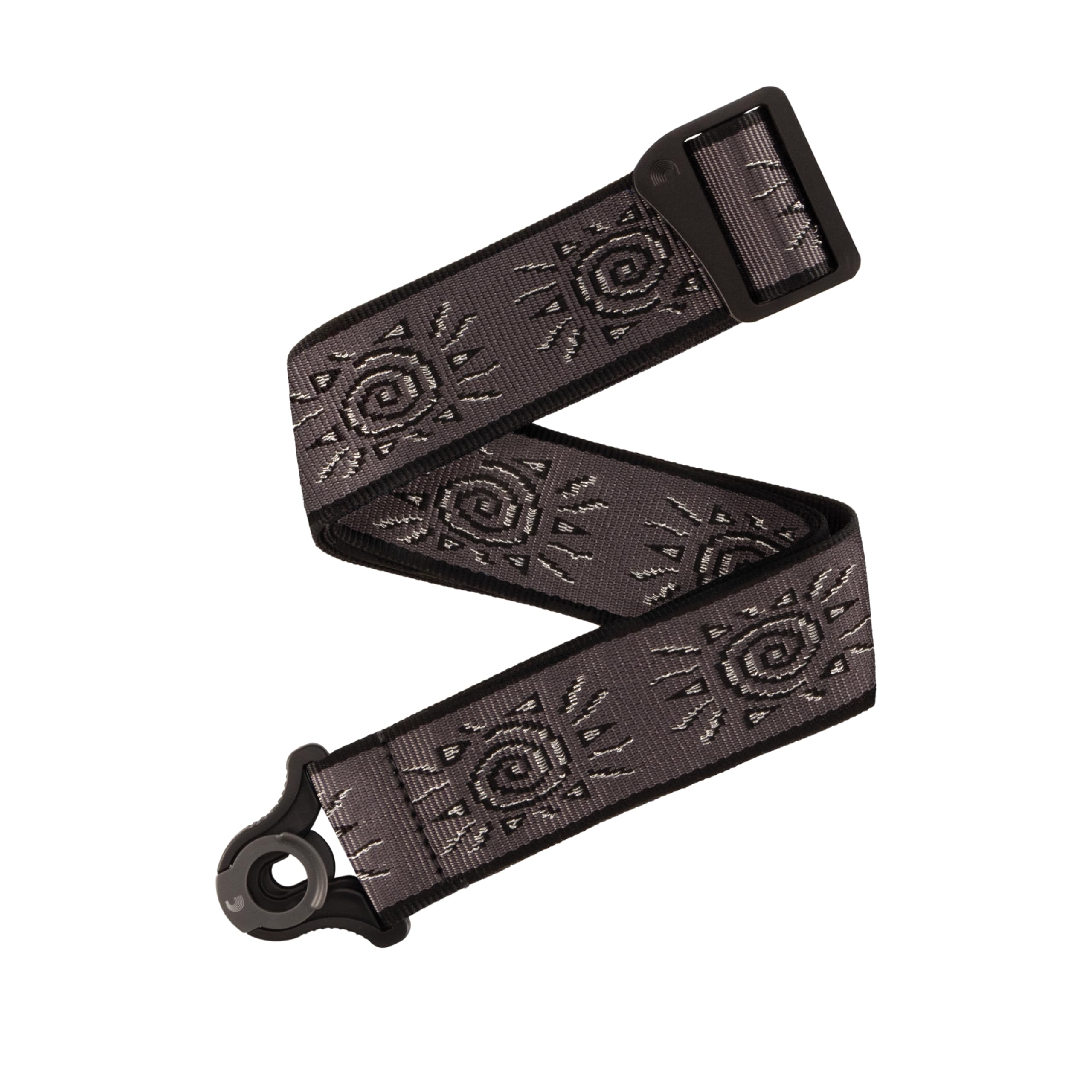 Guitar Strap D'Addario Auto Lock Vintage Planet Waves Suns, Silver