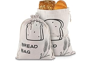 Reusable Bread Bags for Storing Homemade Bread
