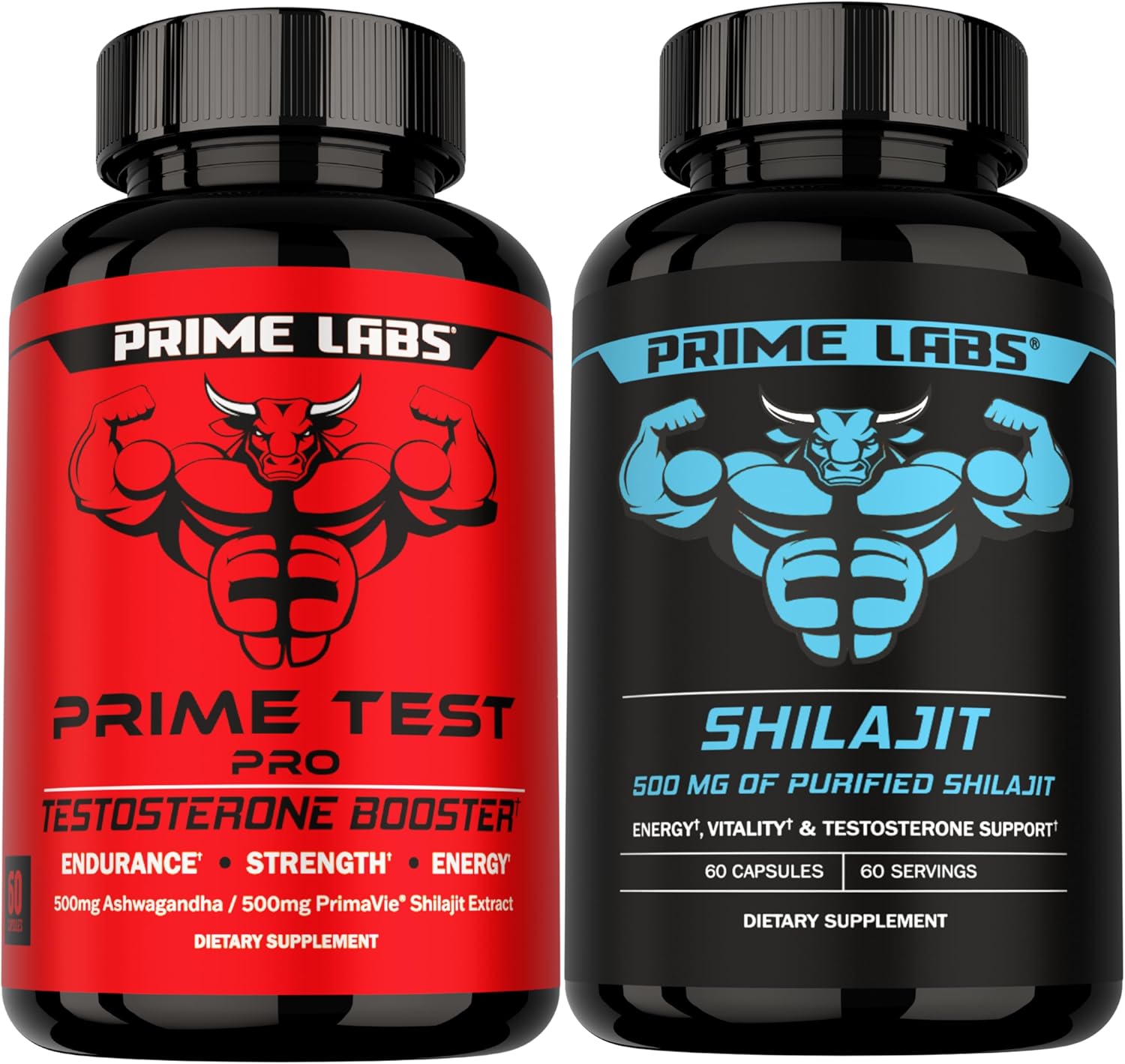 Prime Test Pro + Shilajit Capsules