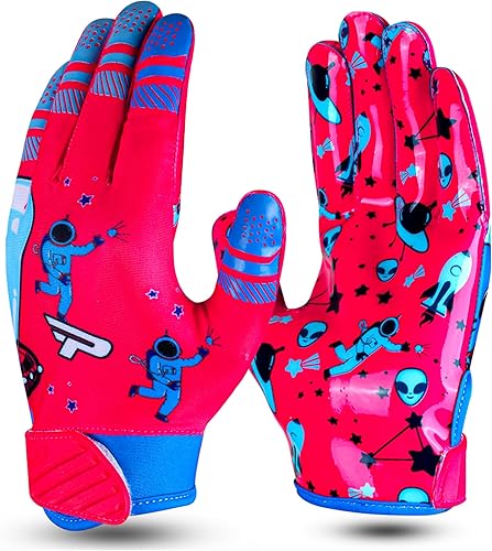 Miniatura 5 de PLAYEUR Guantes de fútbol de la serie Cheetah Rapid Strike Series, libera velocidad, agarre supremo, rendimiento duradero para adultos, niños y