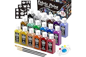Shuttle Art Fabric Paint - Vibrant Textile Medium for Creative Expression