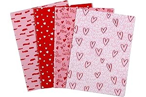 Whaline 120 Sheets Valentine's Day Tissue Paper