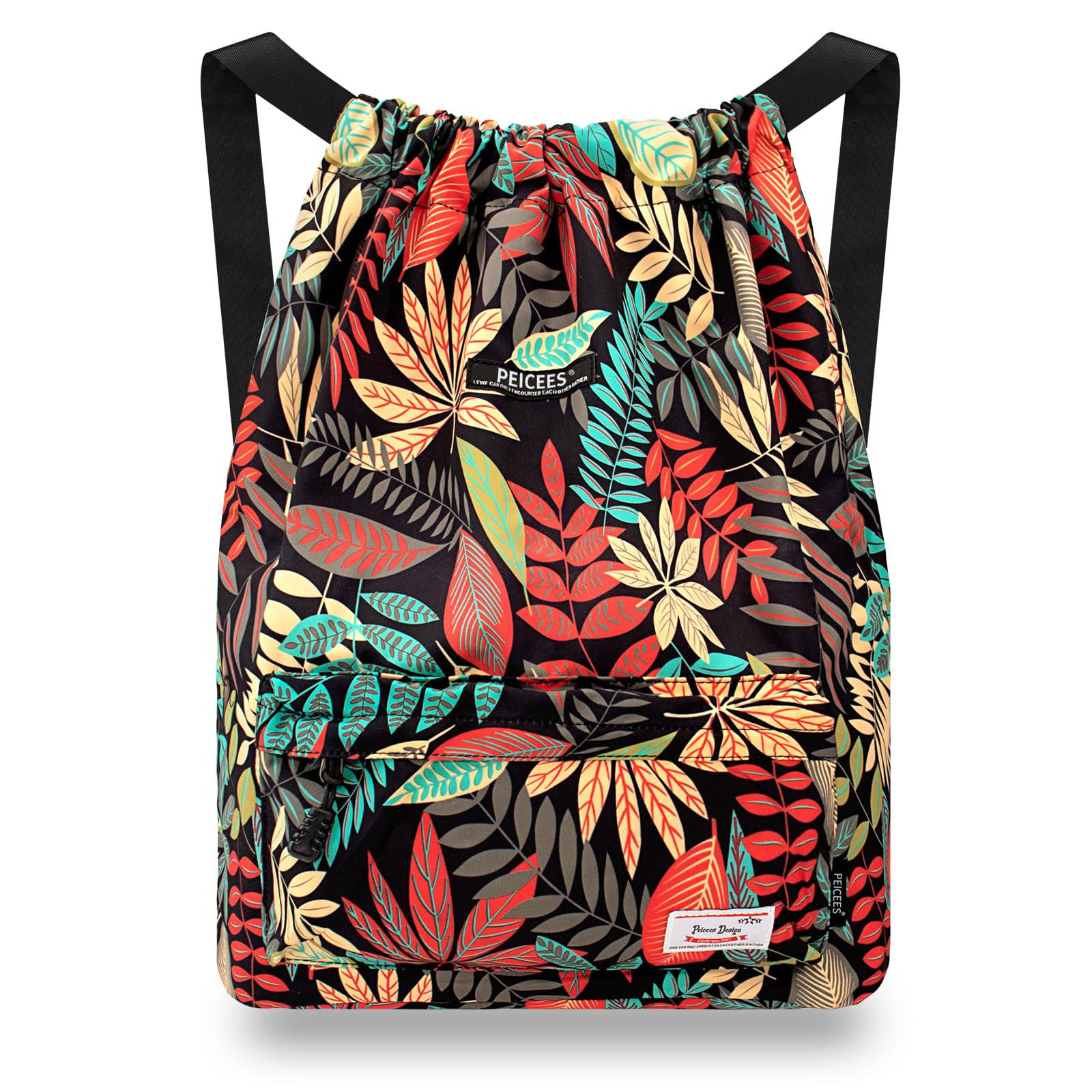 Waterproof Drawstring Sport Bag Lightweight Sackpack Backpack for Men and Women