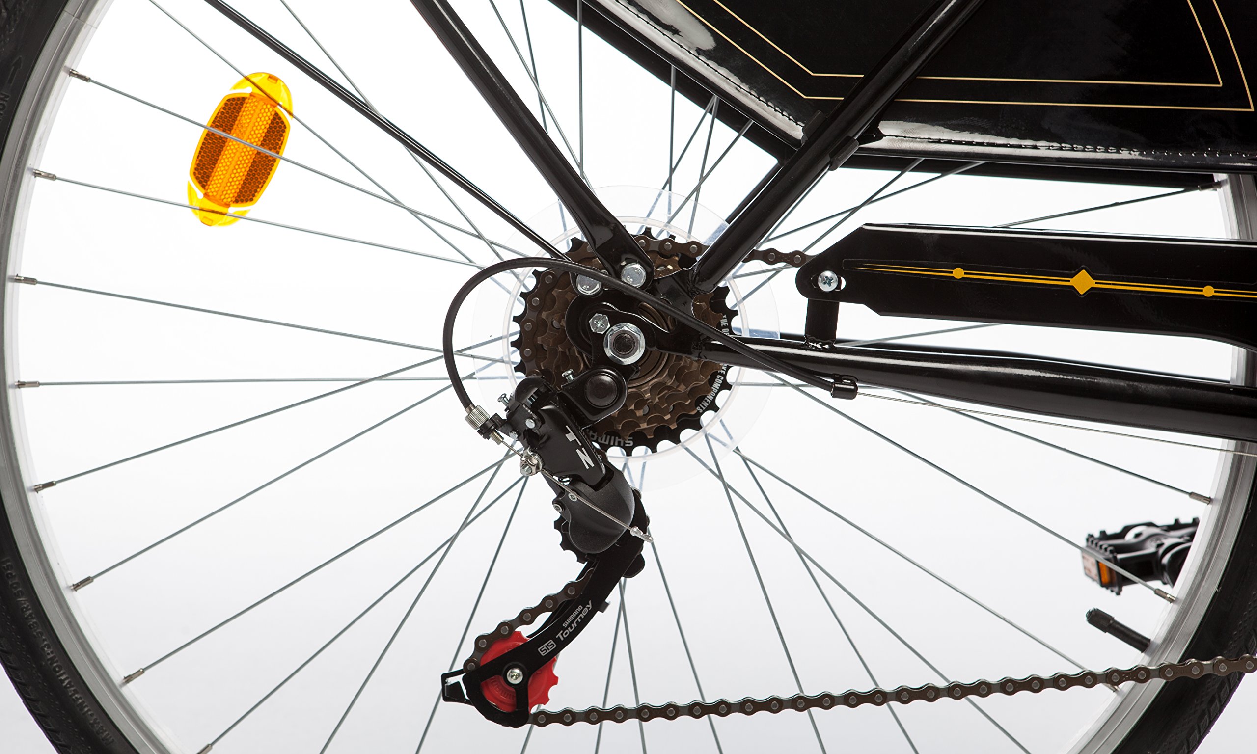 moma bikes, Vélo de Ville, HOLANDA 28", Shimano 6V, Selle Comfort