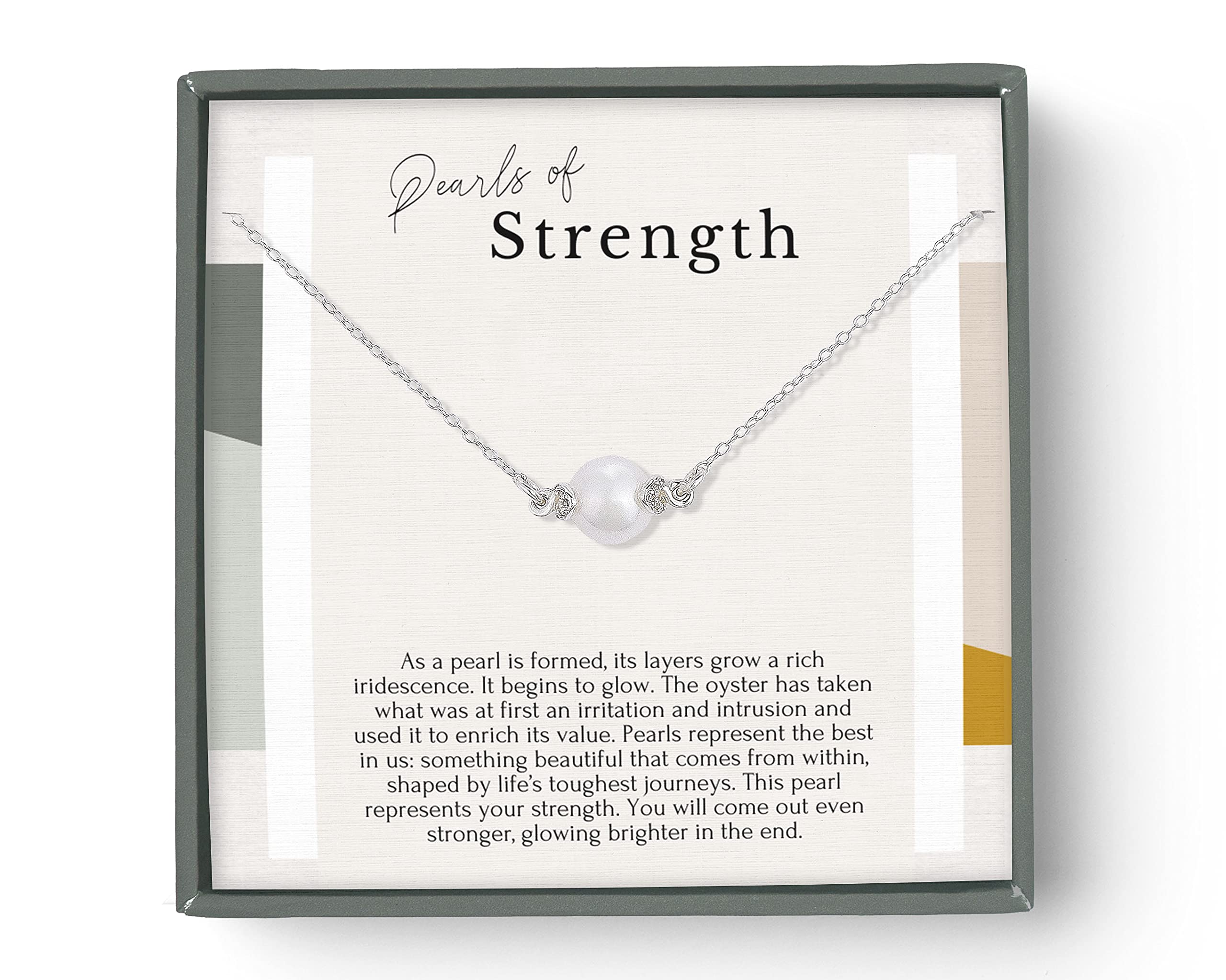 HOPE LOVE SHINEInspirational Gifts for Women, Motivational Strength Necklace, Infertility Gift For Her, Cancer Warrior Necklace