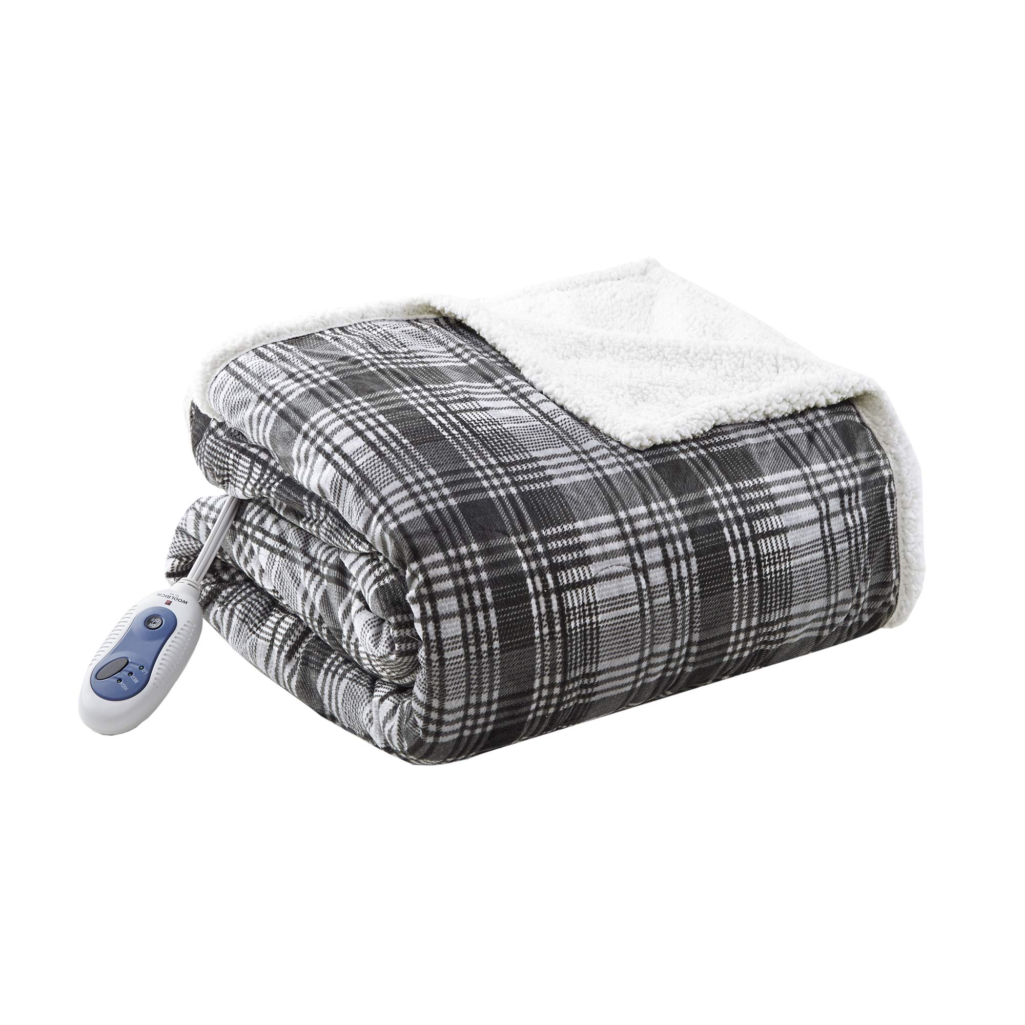 Amazon.com: Woolrich Tasha Oversized Mink to Berber Heated Throw Grey  60x70, WR54-1894 : Home u0026 Kitchen