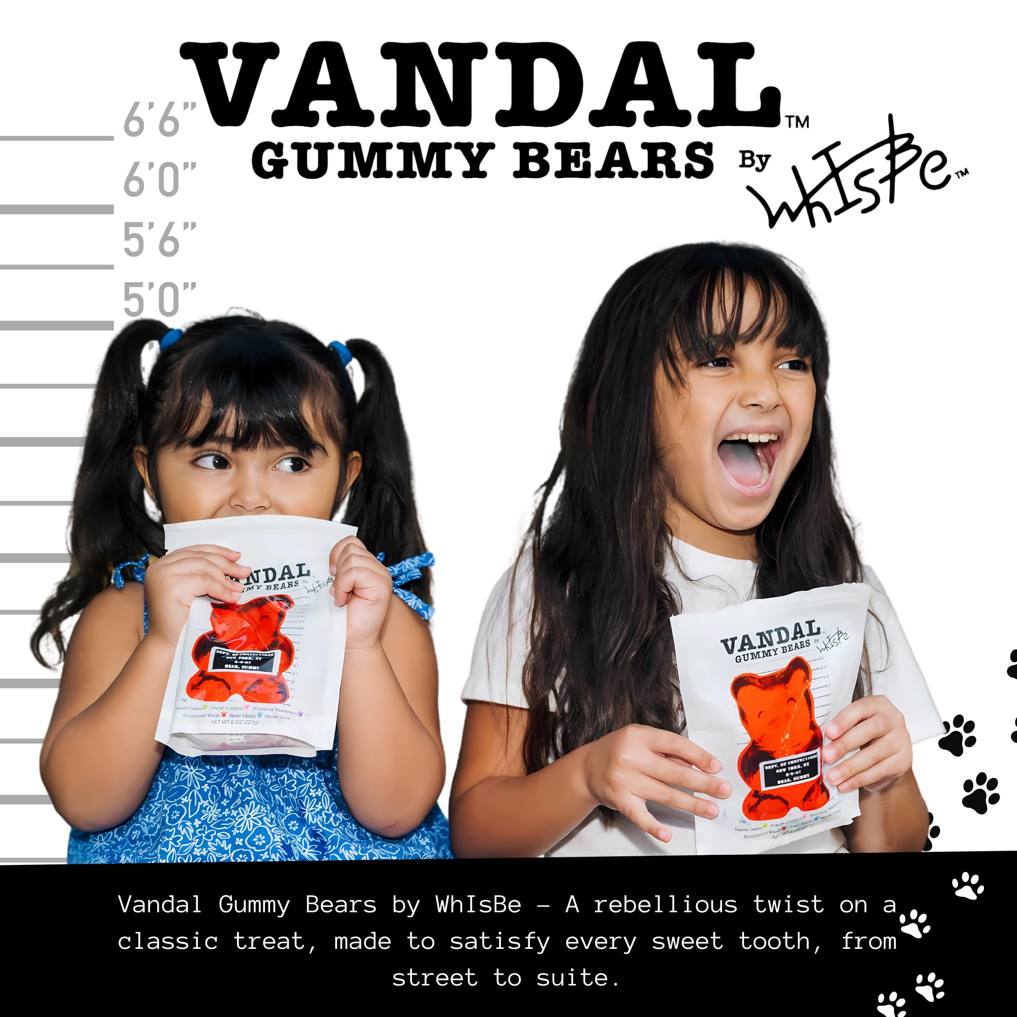 Amazon.com : Vandal Gummy Bears by WhIsBe – Gluten-Free, Bold Art