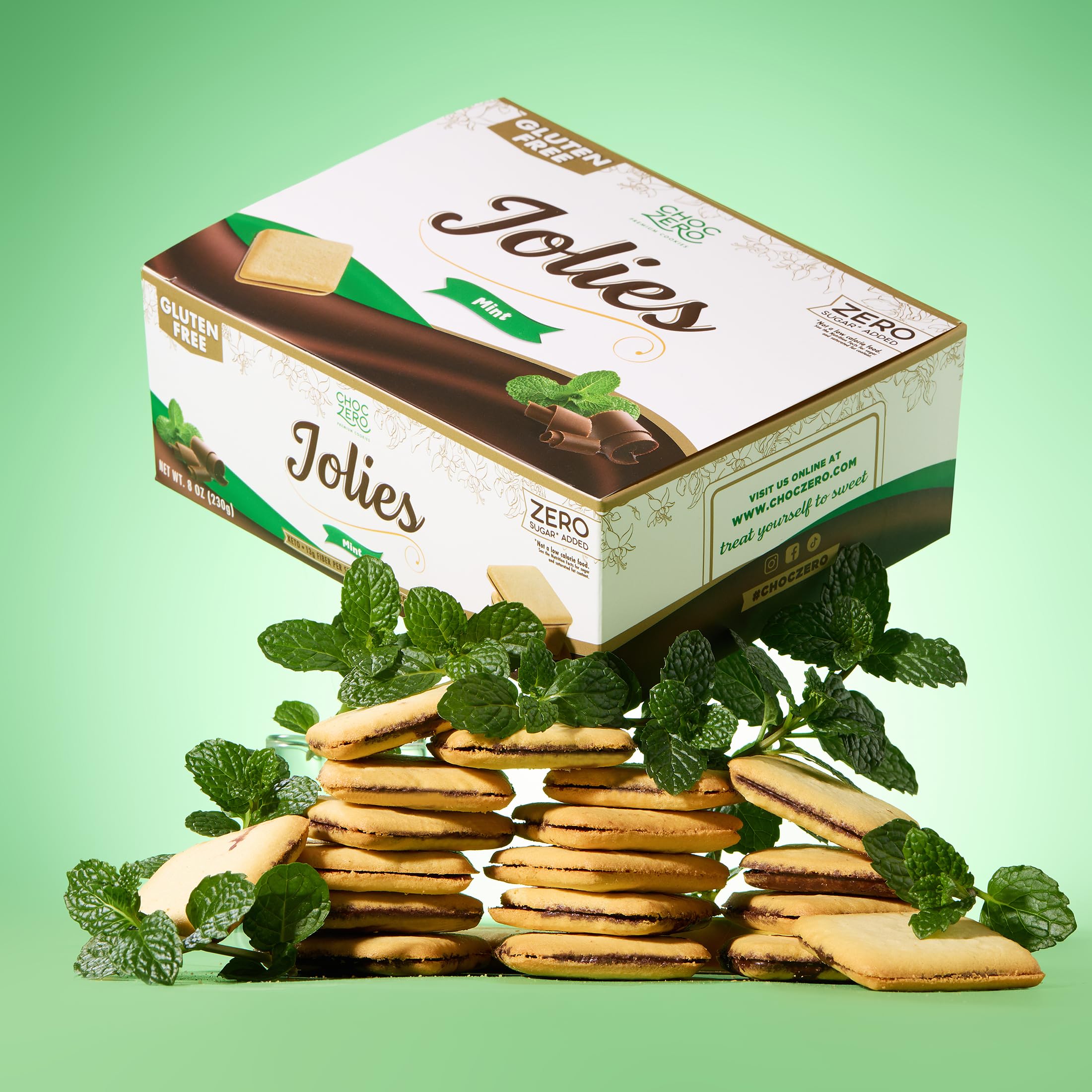 Amazon.com: ChocZero Jolies, Sugar Free Dark Chocolate Mint
