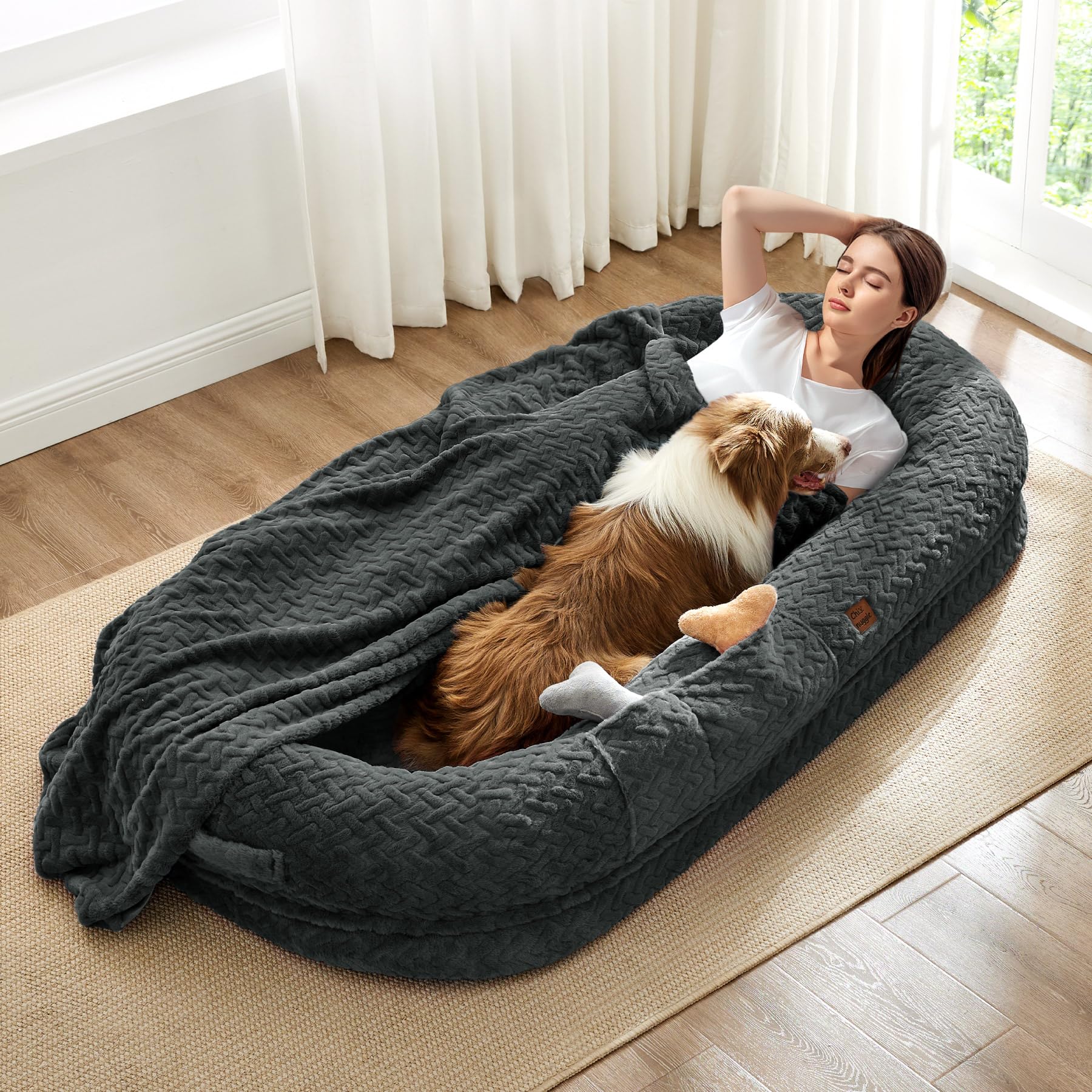 ChiXnuggle Human Dog Bed