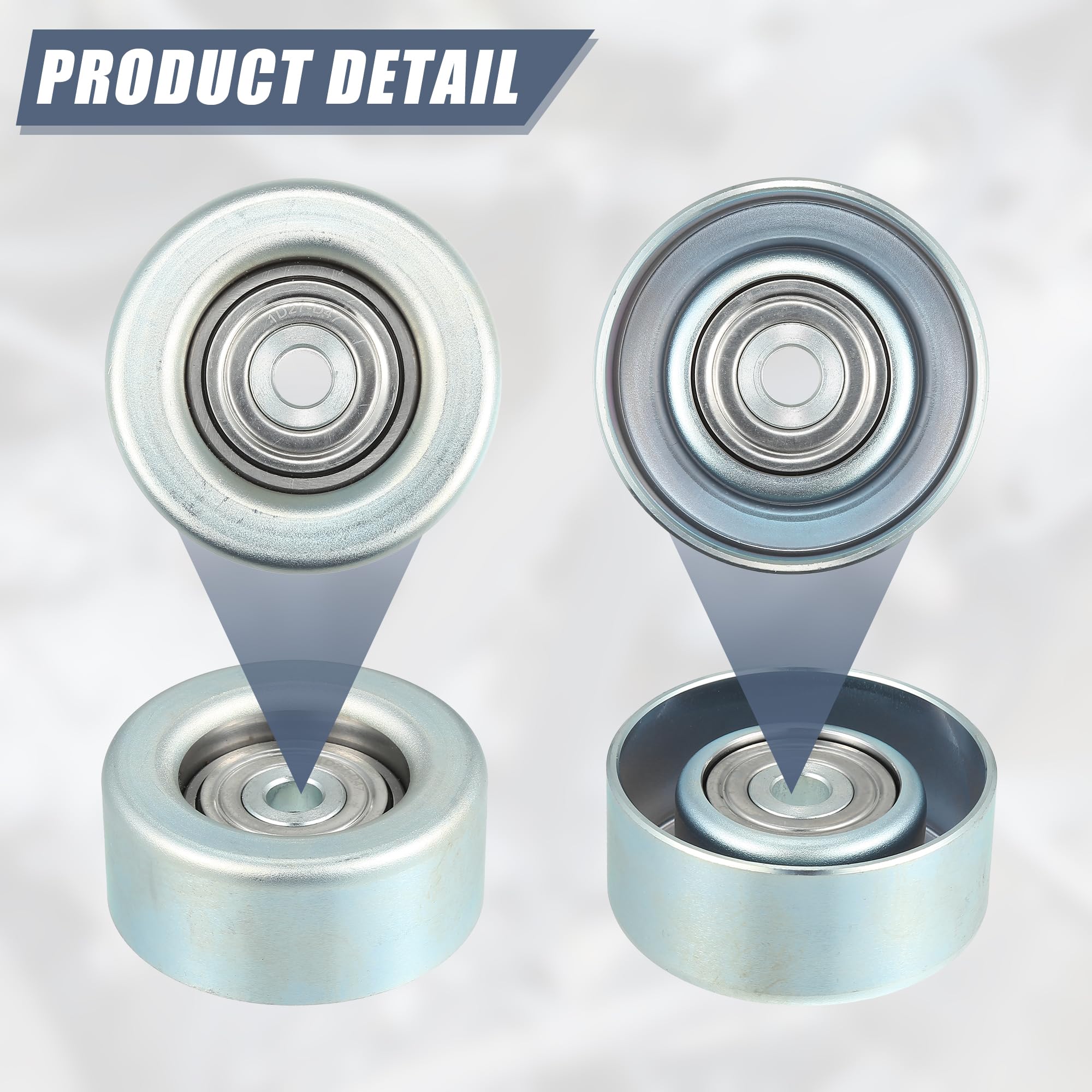 QUARKZMAN Car Drive Belt Pulley for Mitsubishi Lancer 2.0L 2013 