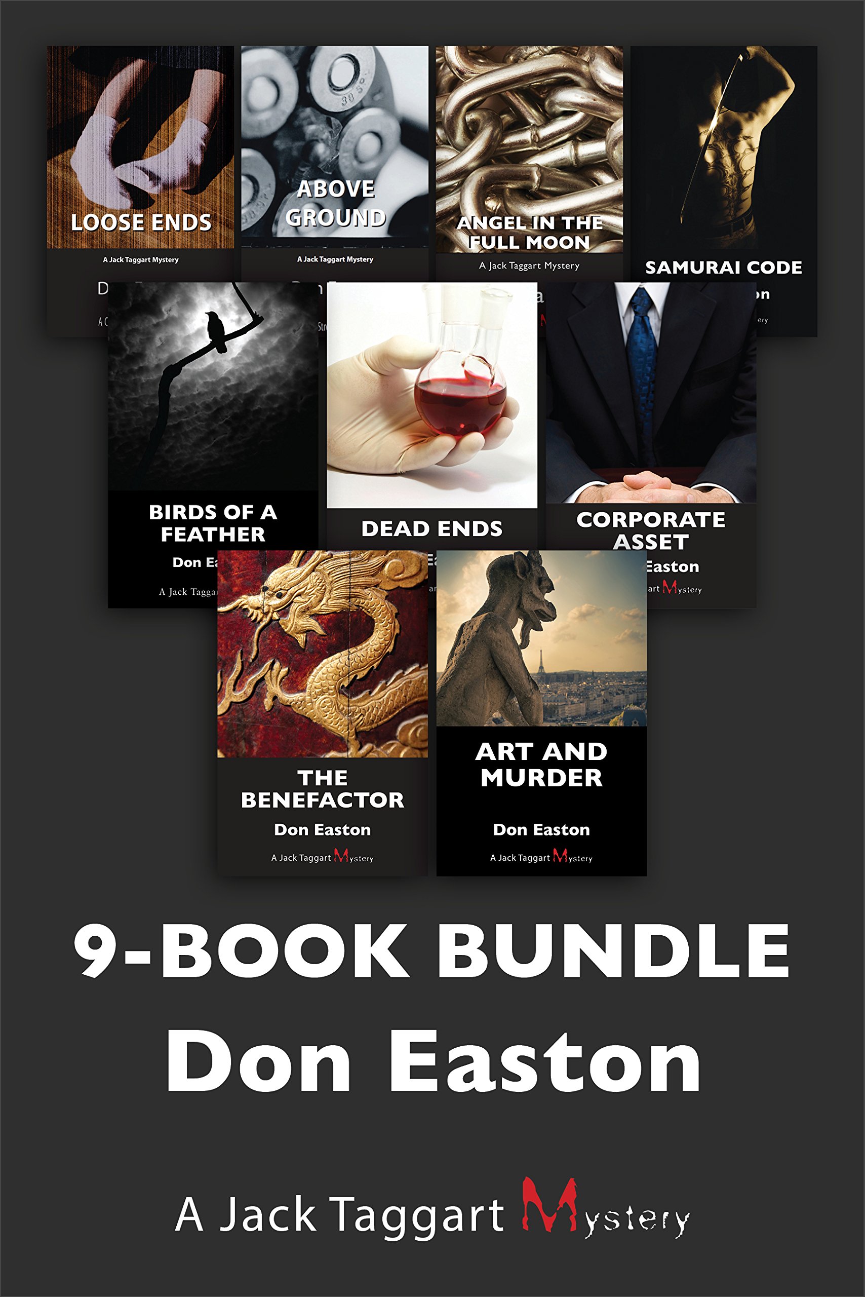 Jack Taggart Mysteries 9-Book Bundle: Art and Murder / The Benefactor / Corporate Asset / and 6 more (A Jack Taggart Mystery)