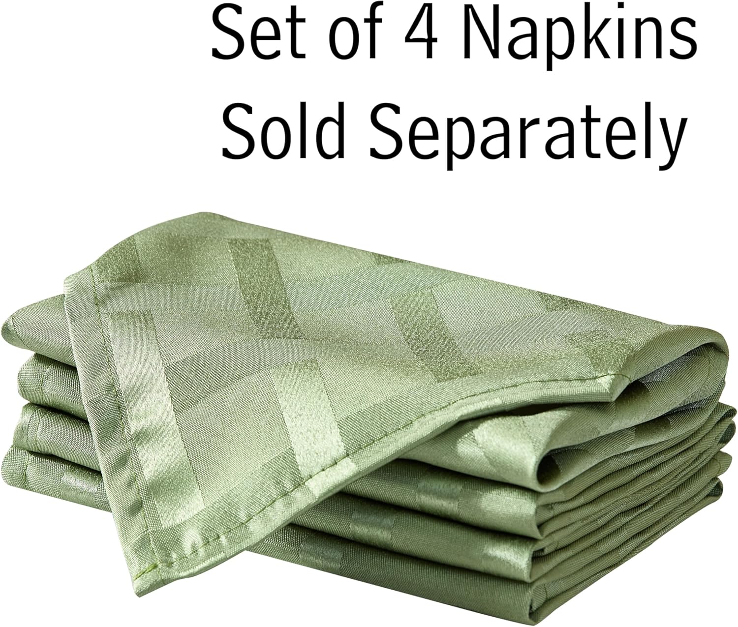 Newbridge Paige Contemporary Woven Block Pattern Fabric Tablecloth, 60 x 84 Inch Oval, Sage Green – No Iron, Soil Resistant Table Cover for Dining, Parties and Holidays