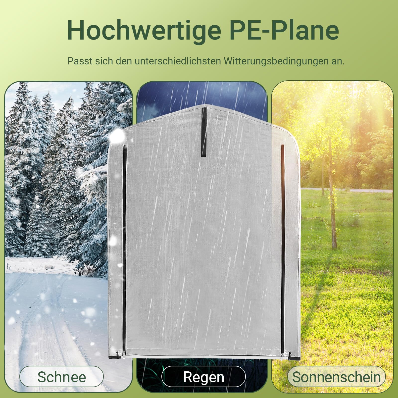 SoBuy Fahrradgarage wetterfest Geräteschuppen für 1-2 Fahrräder Carport Zelt mit UV-Schutz Fahrradschuppen für Regenschutz Terrasse Motorrad Garage Gartenhaus mit Aluminiumrahmen 120x163x176cm KLS11