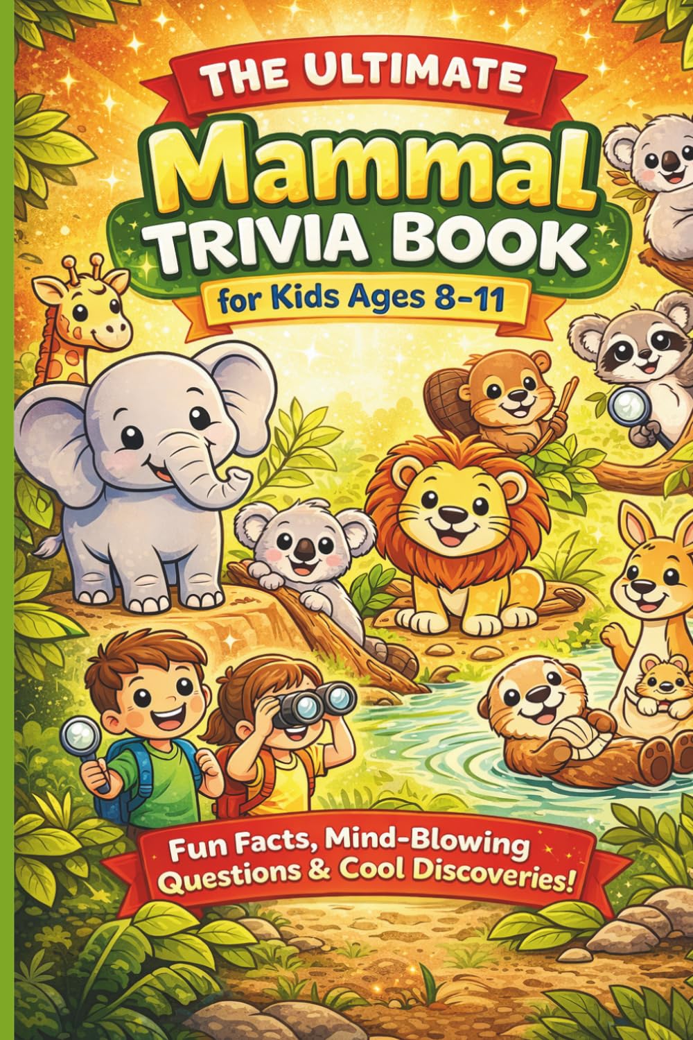THE ULTIMATE Mammal TRIVIA BOOK for Kids Ages 8-11: Fun Facts, Mind Blowing Questions & Cool Discoveries!