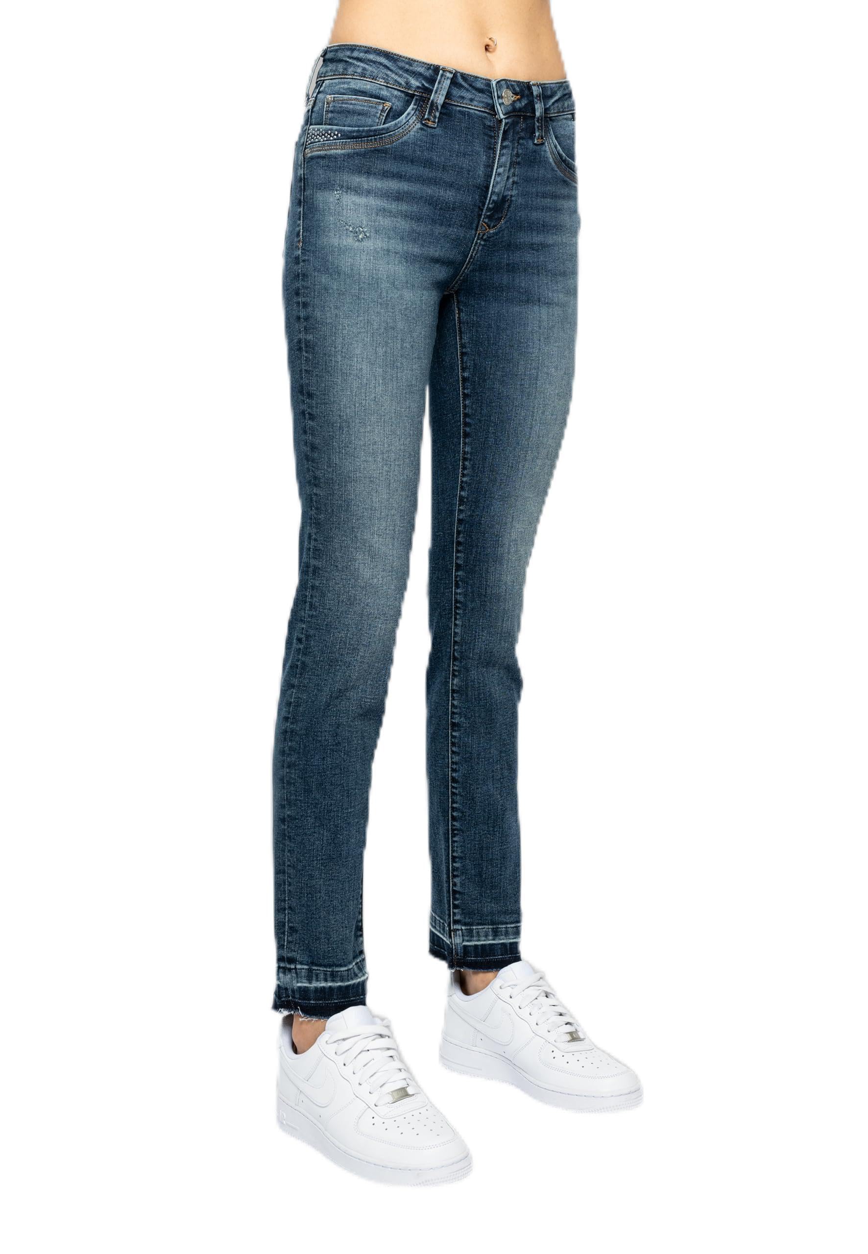 Mavi Damen Sophie Jeans, Mid Brushed Glam, 26/34