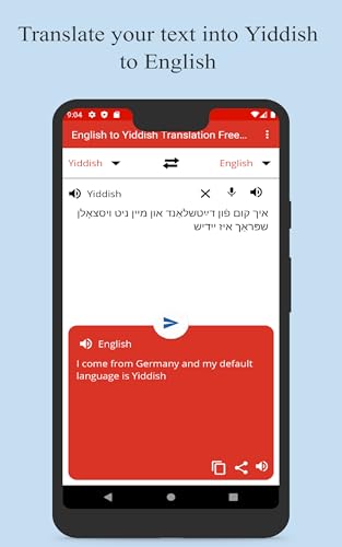 English to Yiddish Translation Free App Translate to Translation on Smartphone and Tablet for Free