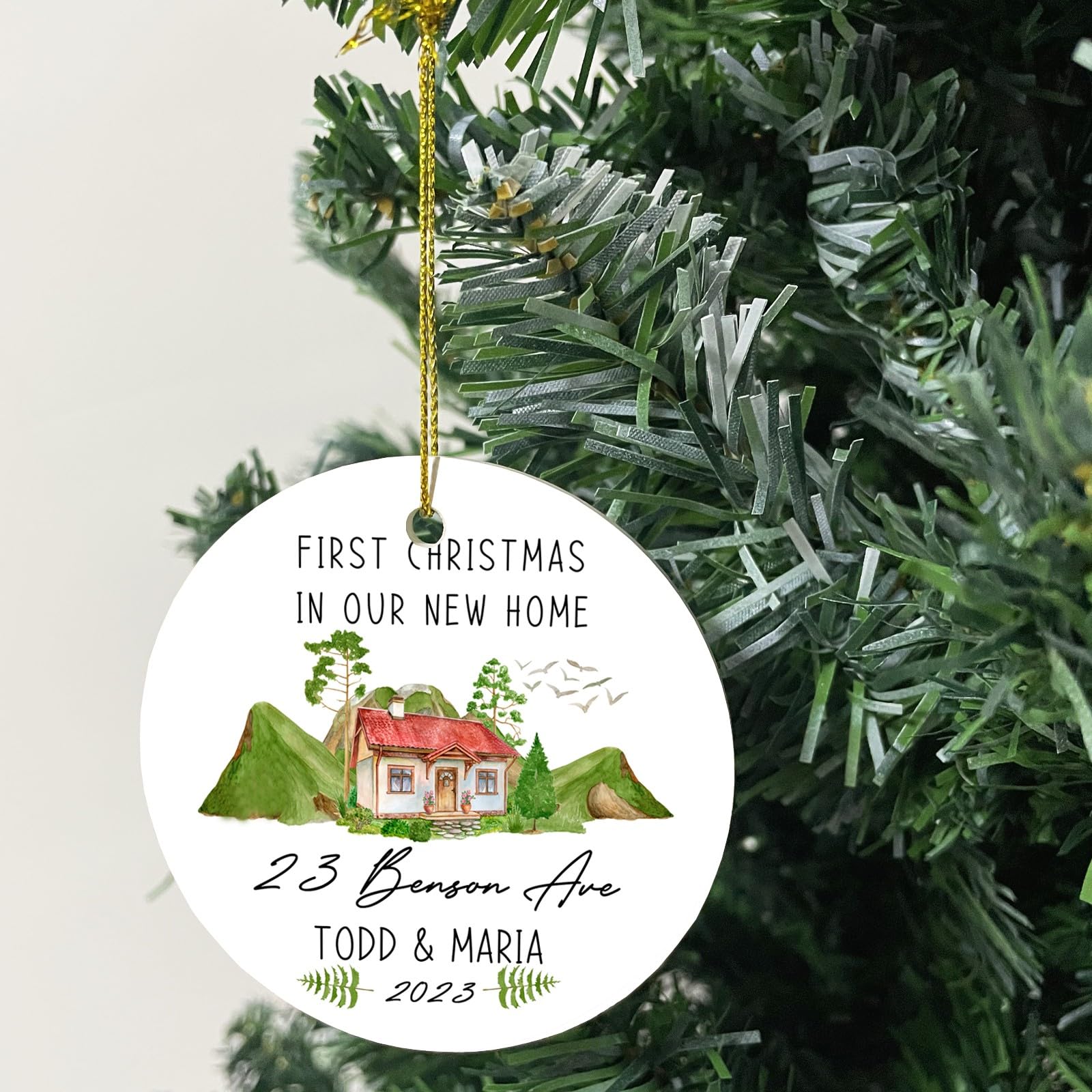 Personalized Memorial Christmas Ornaments | Personalized Memorial