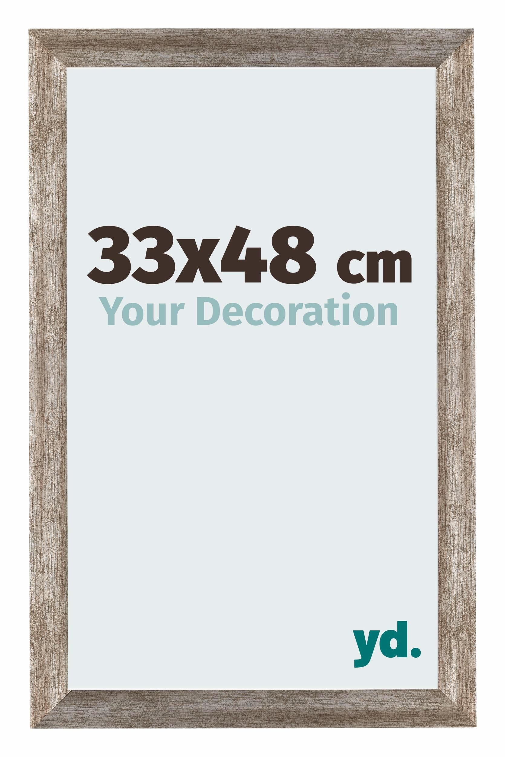 Your Decoration - Puzzle frame 33x48 - Metal Vintage - Puzzle frame 500-1000 Pieces - MDF Photoframe - Mura