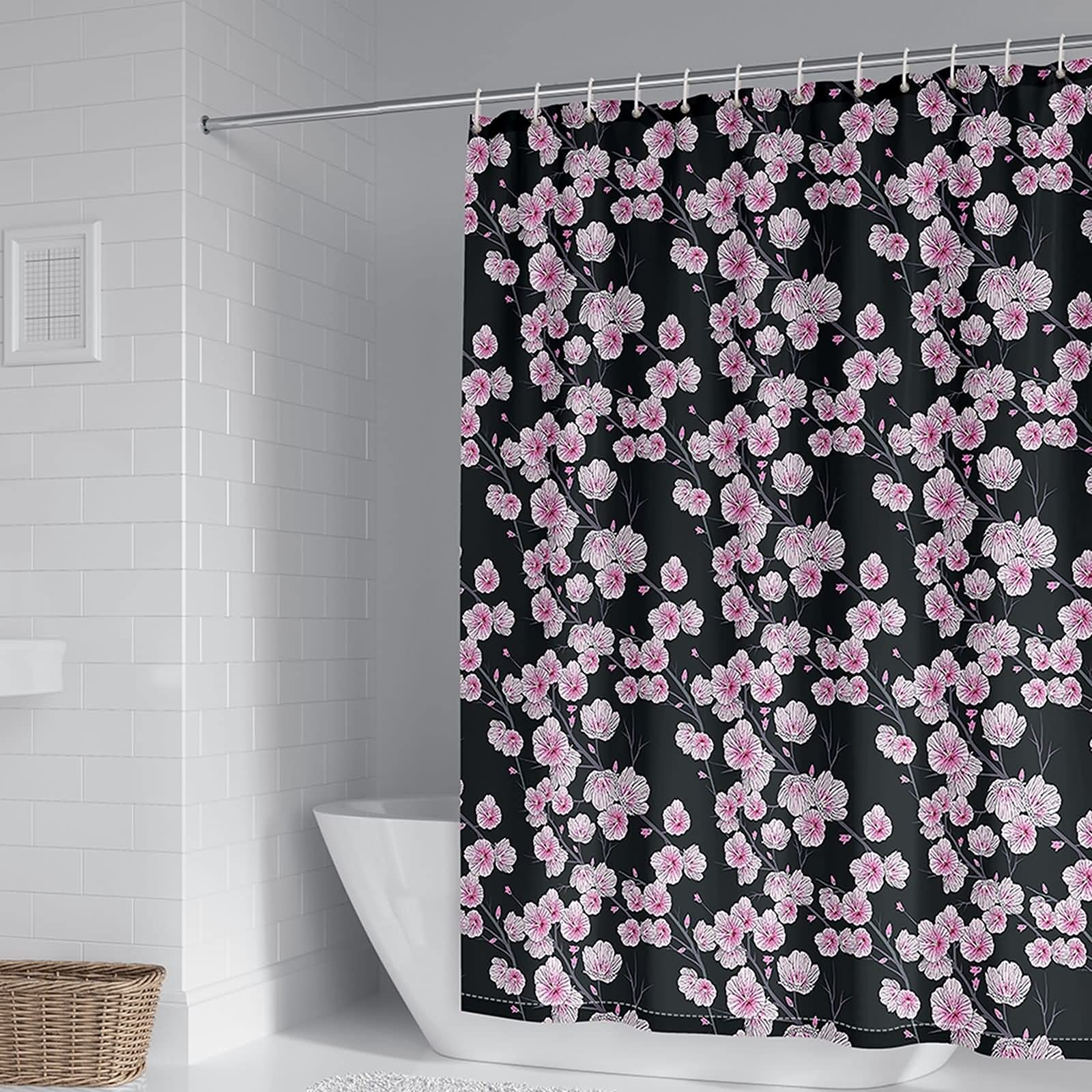 Rideau de douche 165x200cm KnSam adieu l'humidité et les moisissures