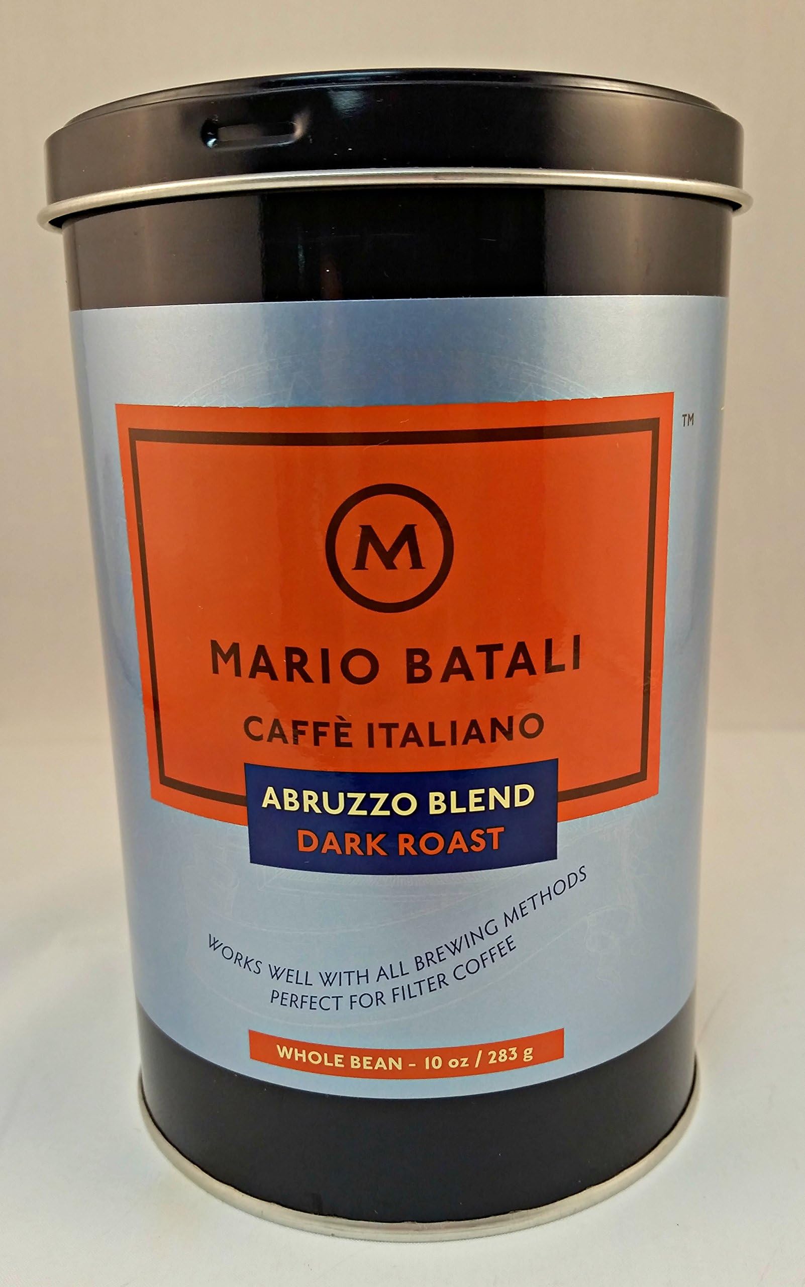 Mario Batali Caffe Italiano (Abruzzo Blend Dark Roast Whole Bean)