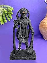 Hanuman 3D Printed with UV Resin Acrylic Colour with PU Finish for Car Dashboard,Temple Idol,Office Decor,Corporate Gifts,Diwali Gift,Home Decor,Festivals (Black) 8905043476
