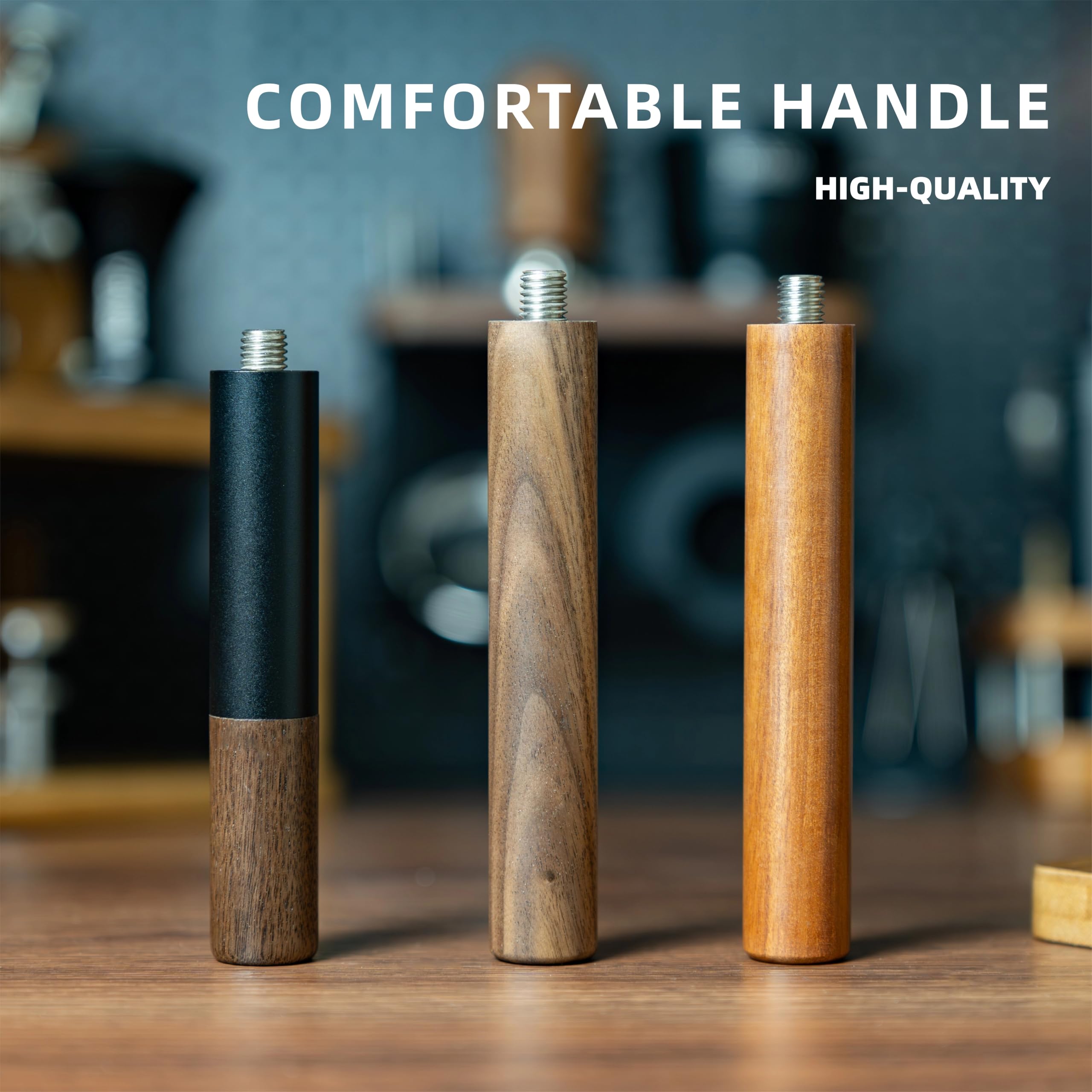 NEOUZA 51mm Bottomless Portafilter 3 uszy kompatybilne z Swan CASABREWS | Flat-On-Counter Design, 0,2 mm Puck Screen, 18 g kosz bez ciśnienia, widoczna ekstrakcja