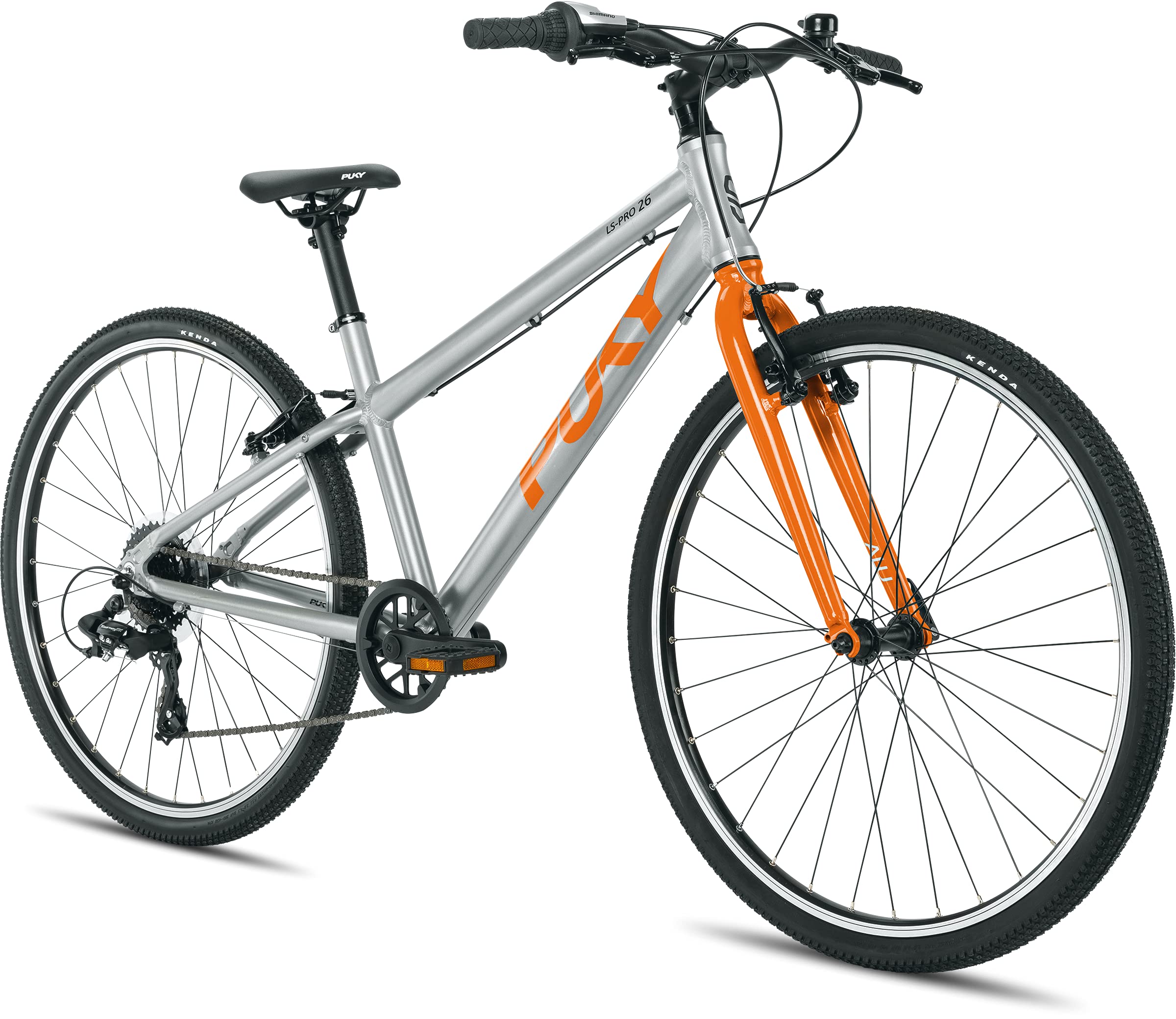 PUKY LS-PRO 26-8 ALU Silver/orange