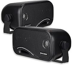 Caliber Car Speaker – 2 x Car Speakers – FM – SD – USB – AUX – Maximum Power 120 W – 50 W RMS – Mounting Hardware Included – Black – 185 x 98 x 115 mm