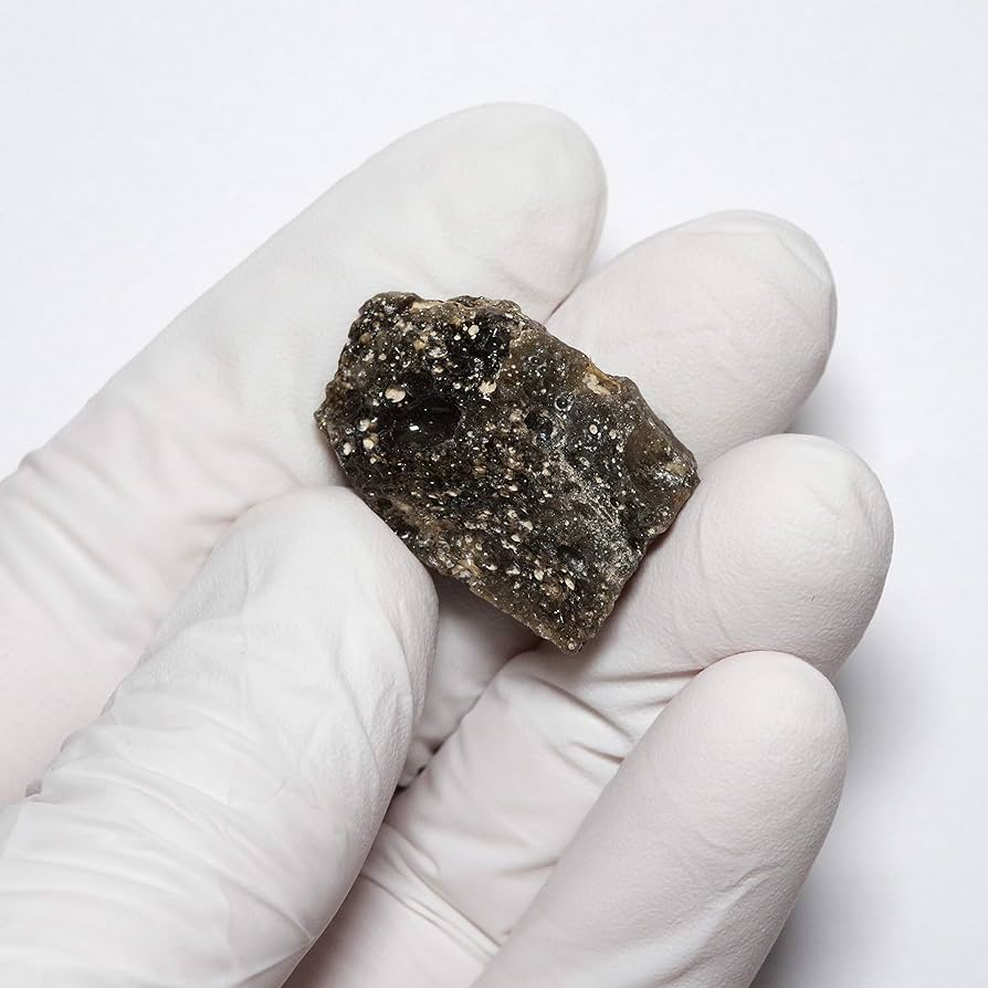 Amazon | 【N2 stone Natural】天然ガラス テクタイト