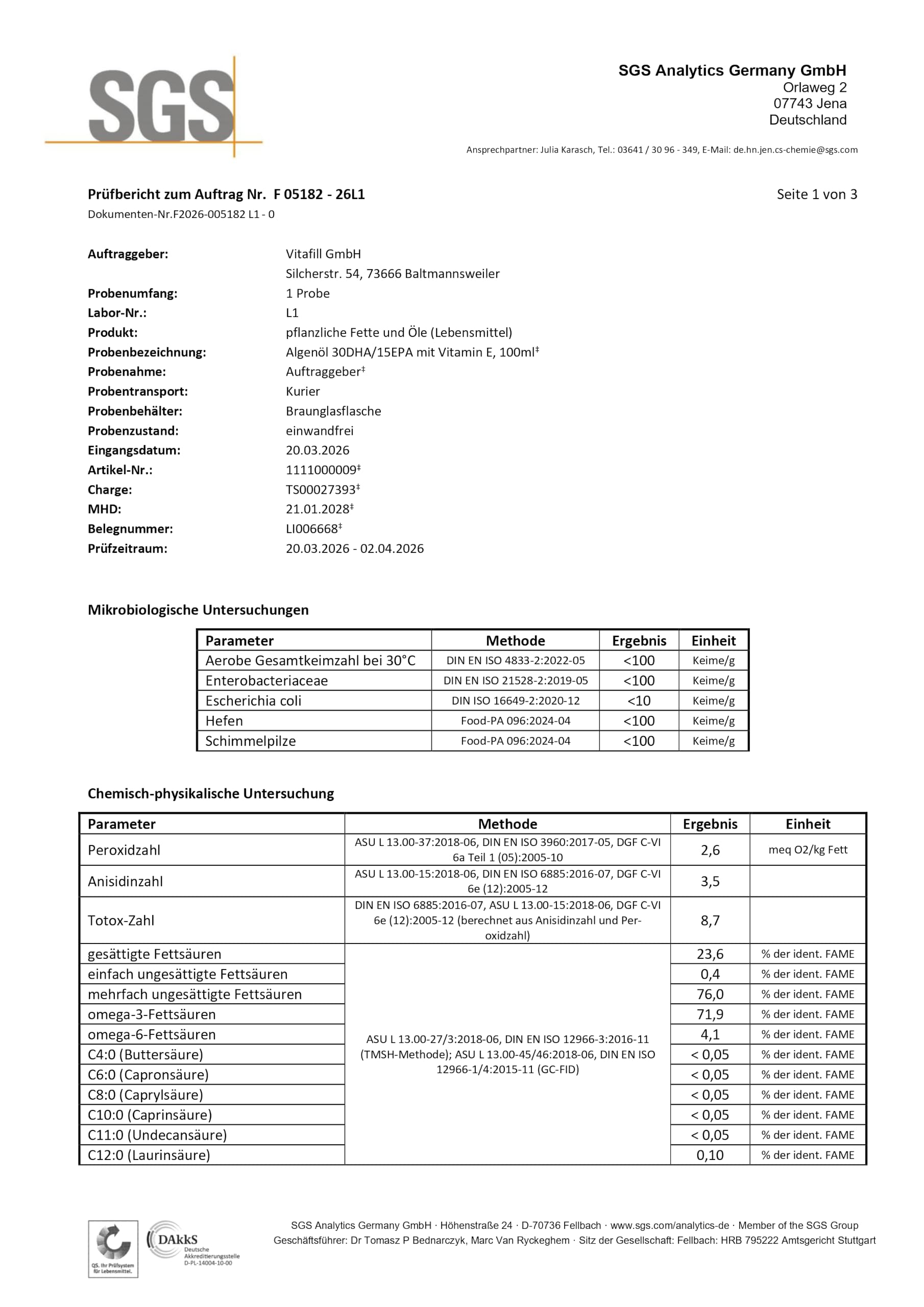 Huile d'algues oméga-3 | 180 gélules | 576 mg de DHA & 288 mg d'EPA par jour | Sans carraghénane | Végétalien | 90 jours d'approvisionnement