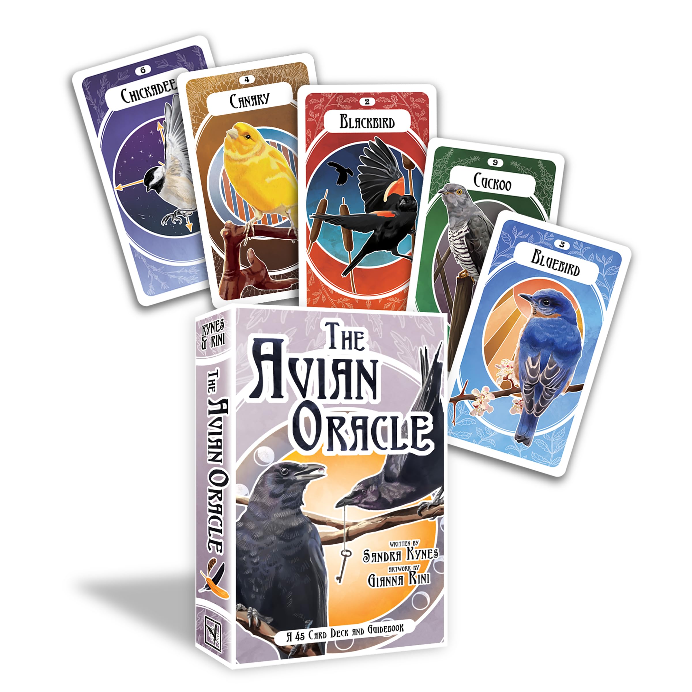 The Avian Oracle : A 45 Card Deck and Guidebook