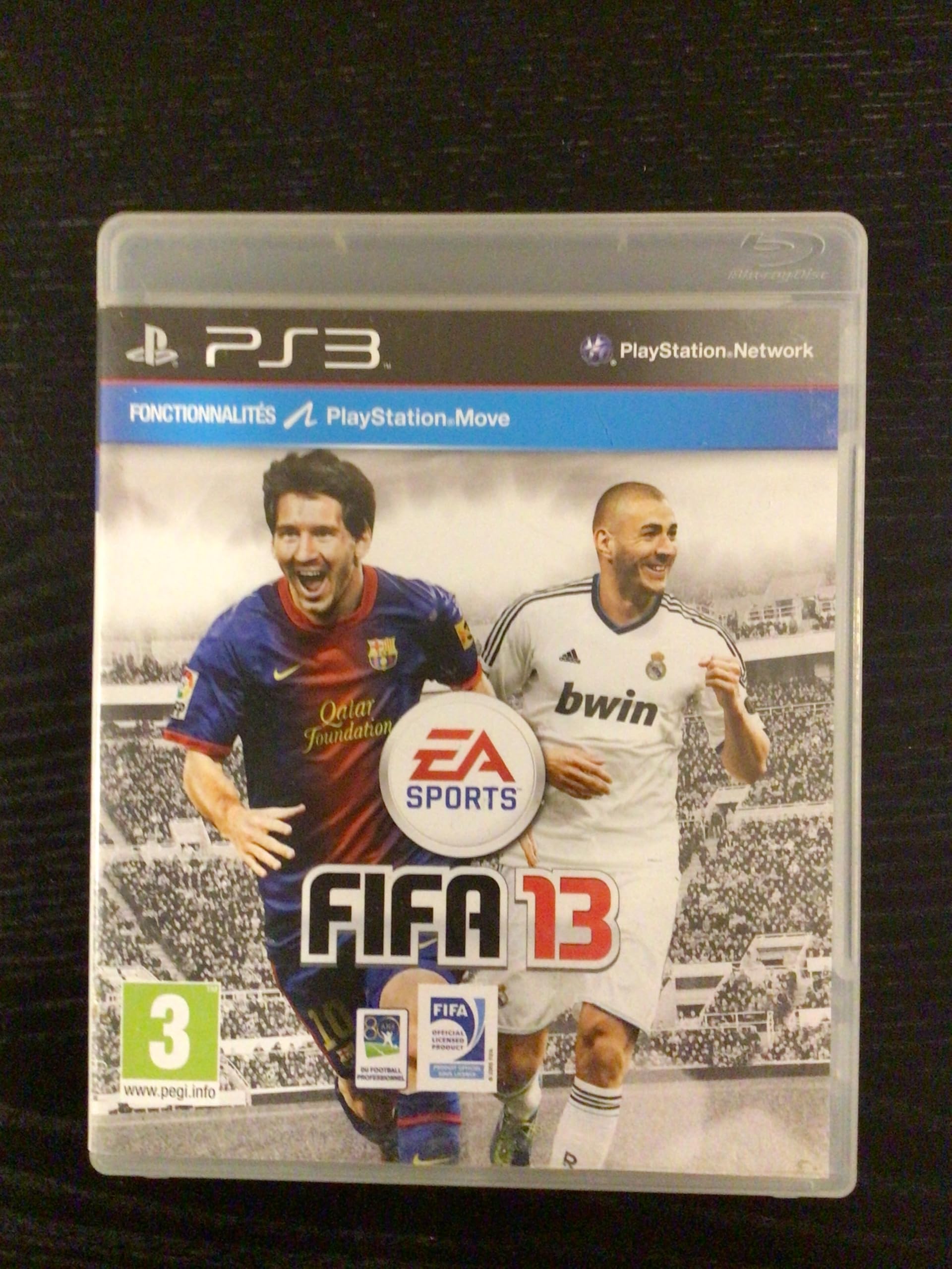 PACK CONSOLE PS3 12 Go FIFA 13 - Jeux vidéo