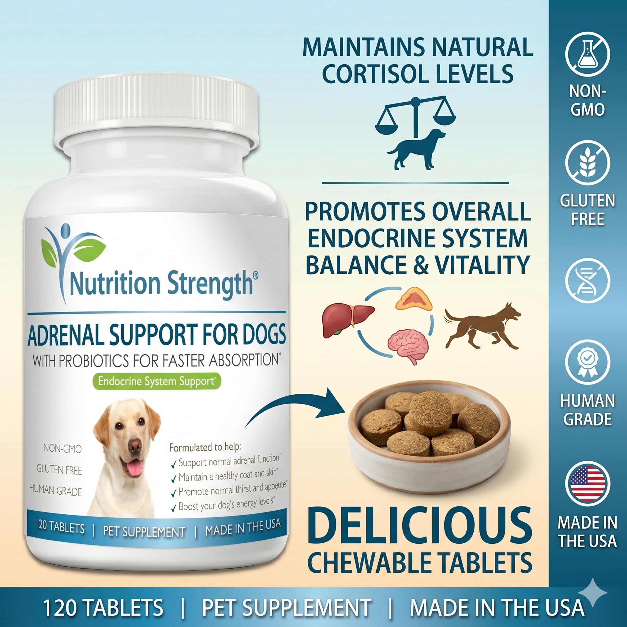 Adrenal Support for Dogs with Cushing's Disease — Amazon image 5