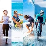 BEACOOL Polarized Sports Sunglasses for Men Women Baseball Running Cycling Fishing Softball Golf TAC Safety Glasses UV400