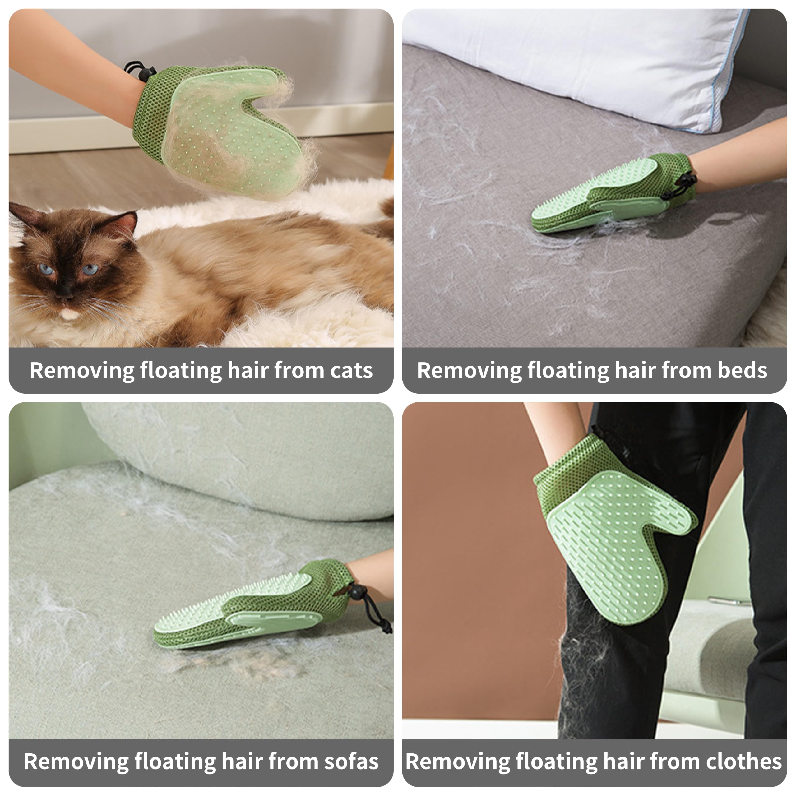 Cortaúñas para gatos para pelo enmarañado, kit de aseo de gatos, afeitadora inalámbrica para pelo largo, recortadora de patas de bajo ruido, recortadora de pelo de gato para aseo, herramientas
