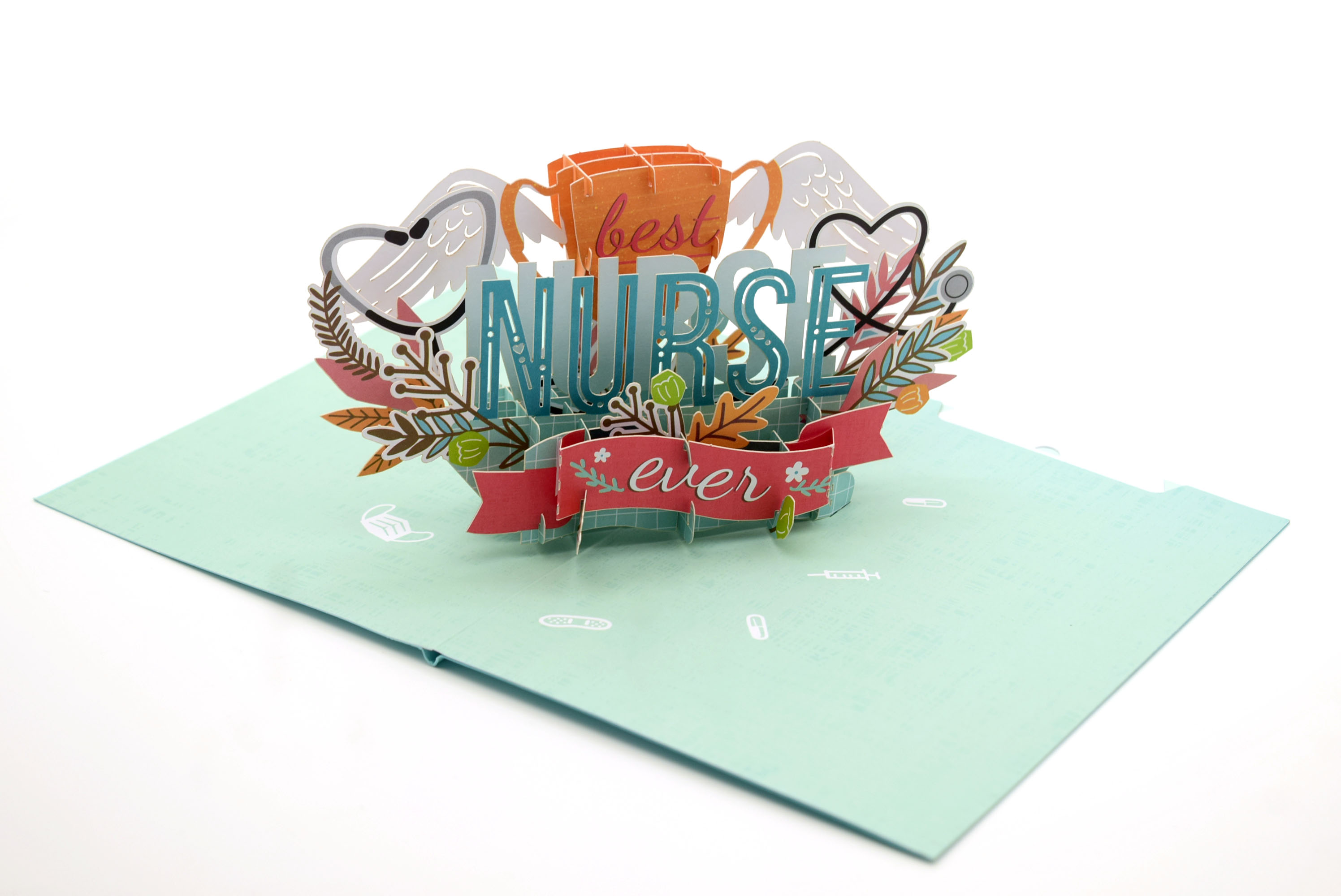 Love Heart 3D Pop Up Card Wedding Card / Valentines Day Card / Anniversary Card - View #5