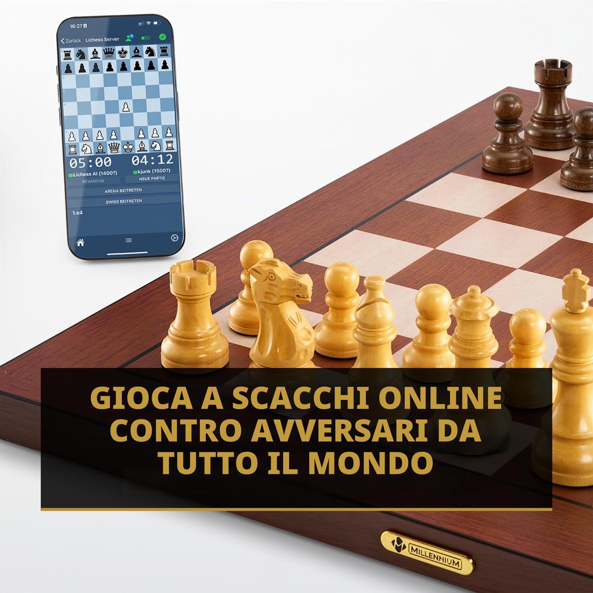 MILLENNIUM Supreme T2 - M880 - La scacchiera elettronica dei tuoi sogni