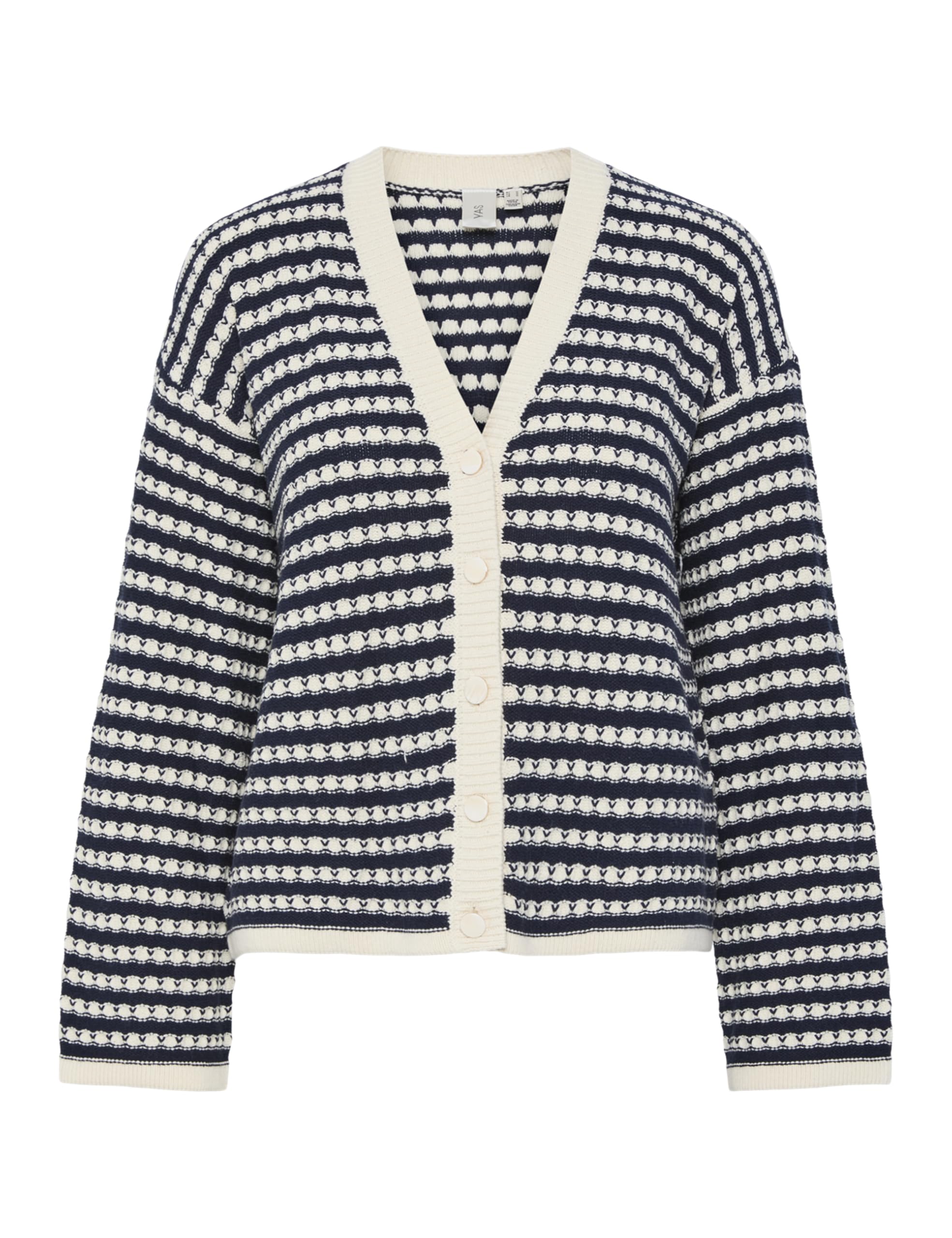 YAS Women's Yascibyl LS Knit Cardigan Noos, Birch, L