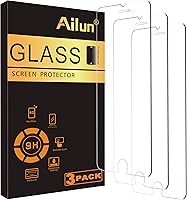 Vista 18 de Ailun - Protector de pantalla para iPhone 16 Plus/iPhone 15 Plus/iPhone 15 Pro Max [17 cm] Pantalla, 3 unidades, Vidrio templado, Compatible