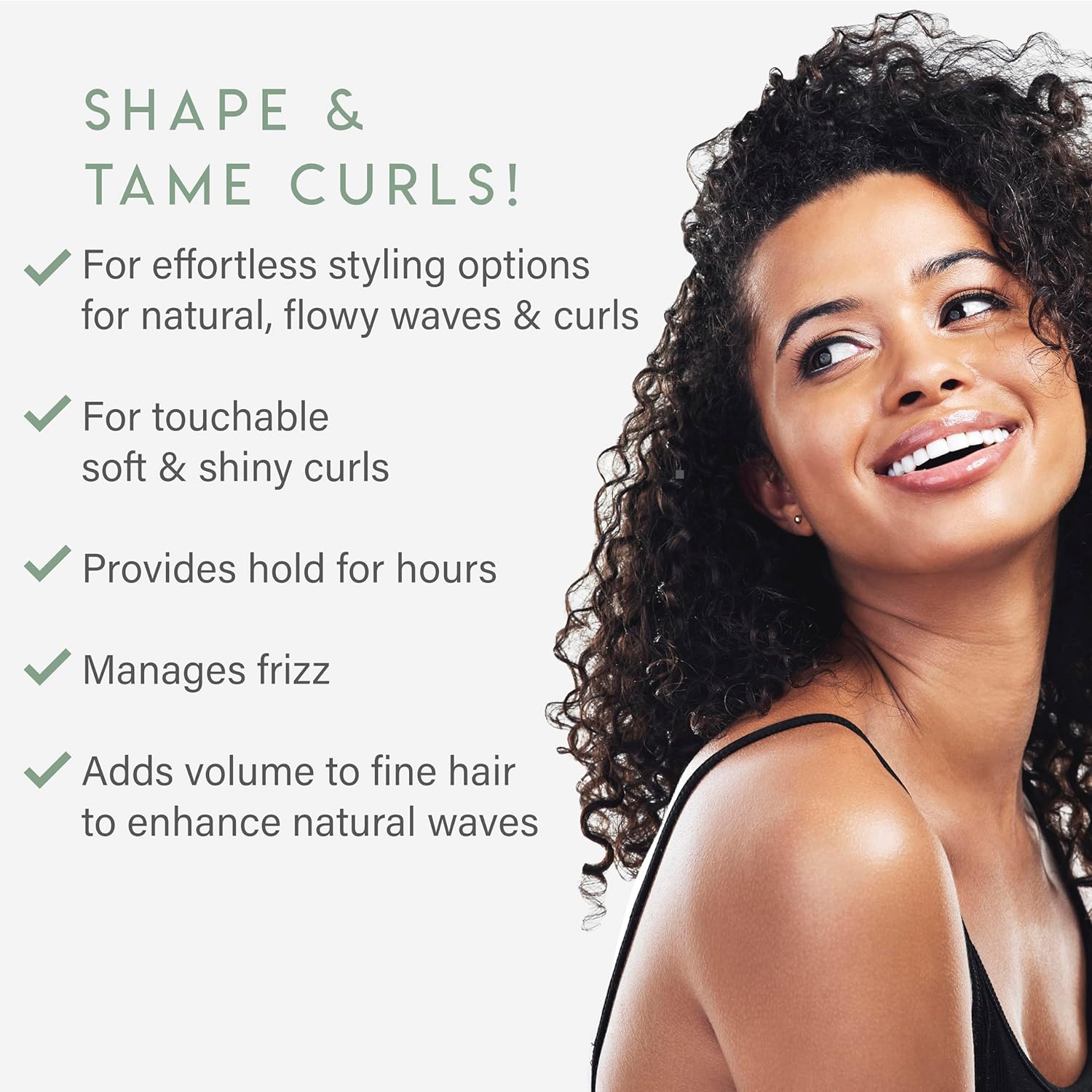 ALURAM Curl Foam, Define, Enhance & Nourish Curls, 7 Fl Oz - Image 2