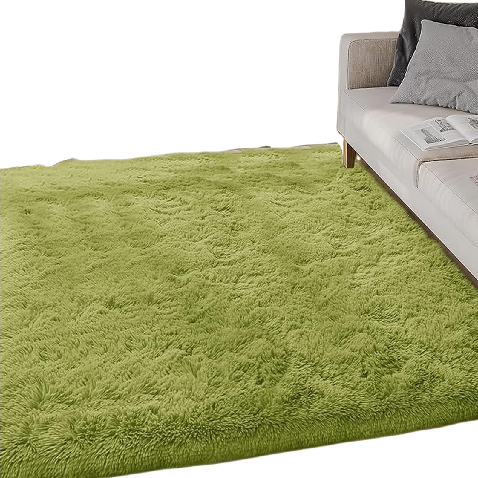our fave Soft Fluffys Fuzzys heart-Shape Area Rugs, Antiskid Luxury Plushes Faux Fluffys Carpets for Children Playroom Living Roo