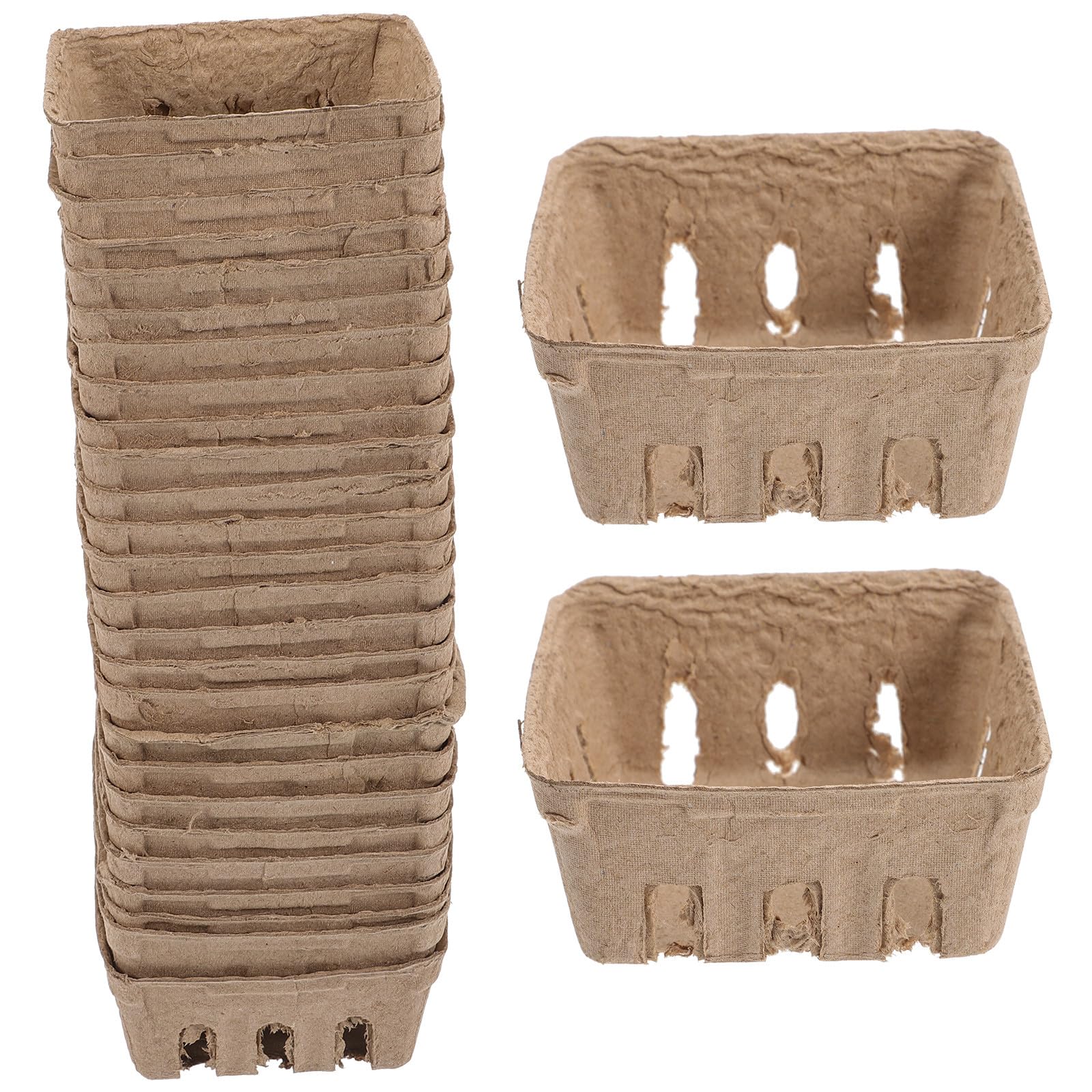 Cestas de bayas para una mesa rústica y almacenamiento sostenible en tu hogar