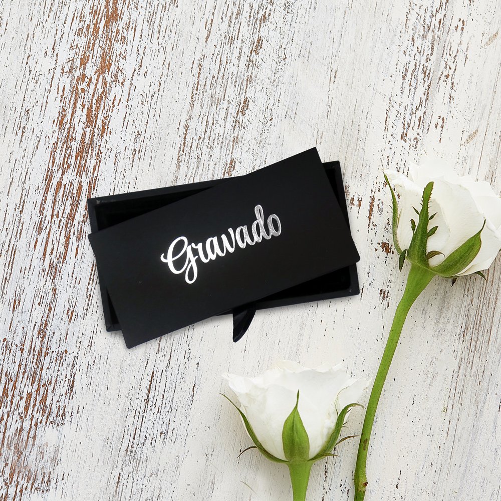Gravado Boutons de Manchette en INOX Matt - Gravure Marine